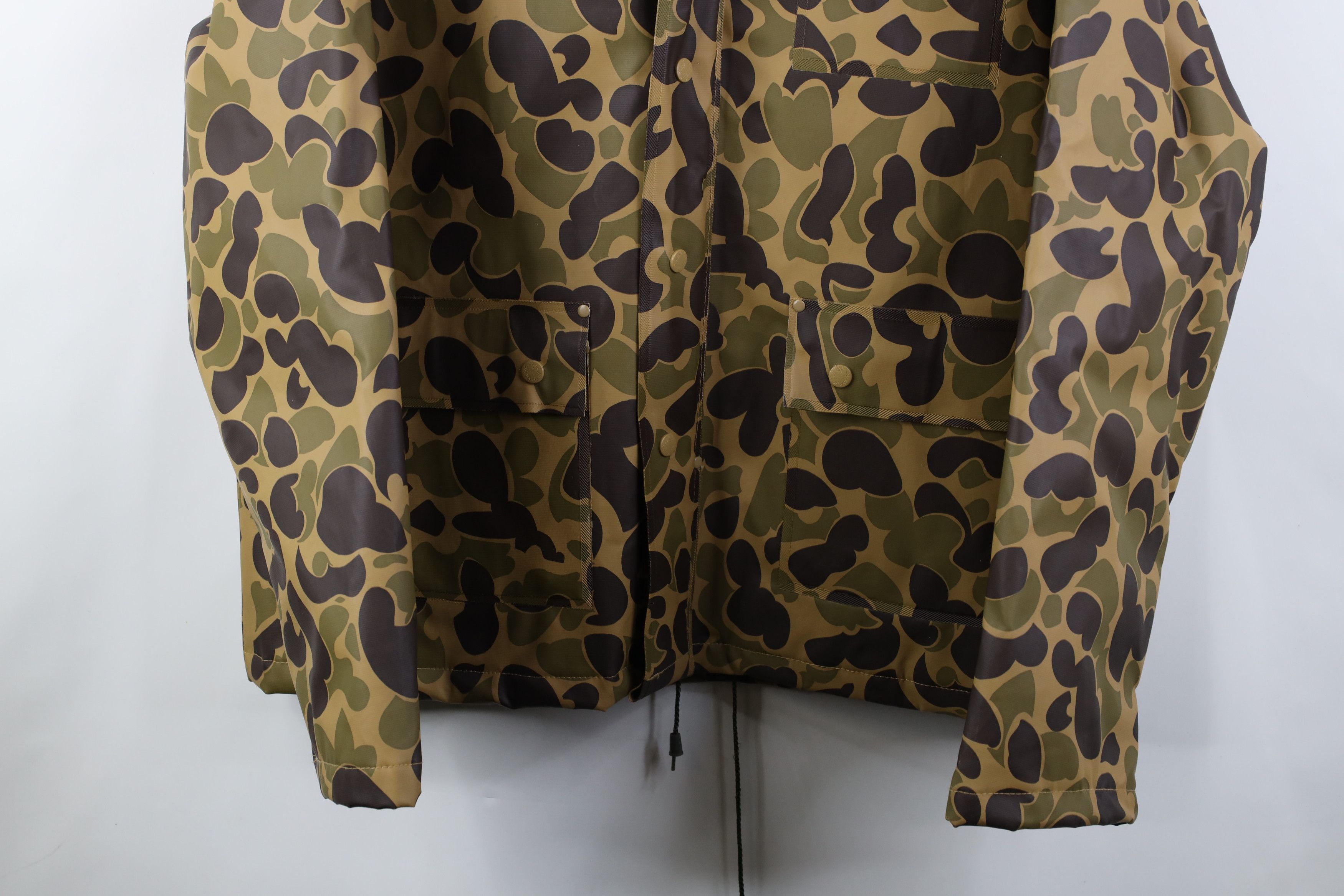 Vintage Vintage 70s Streetwear Hooded Waterproof Jacket Coat Size US L / EU 52-54 / 3 - 3 Thumbnail