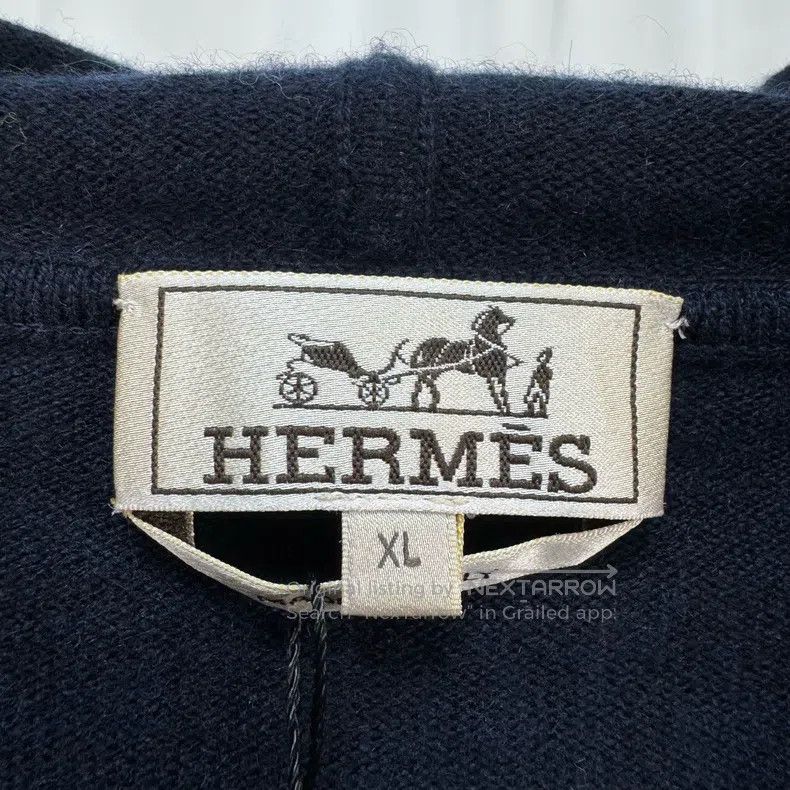 Hermes Hermes Zodiac Cashmere Zip-up Jacket Size US XL / EU 56 / 4 - 5 Thumbnail