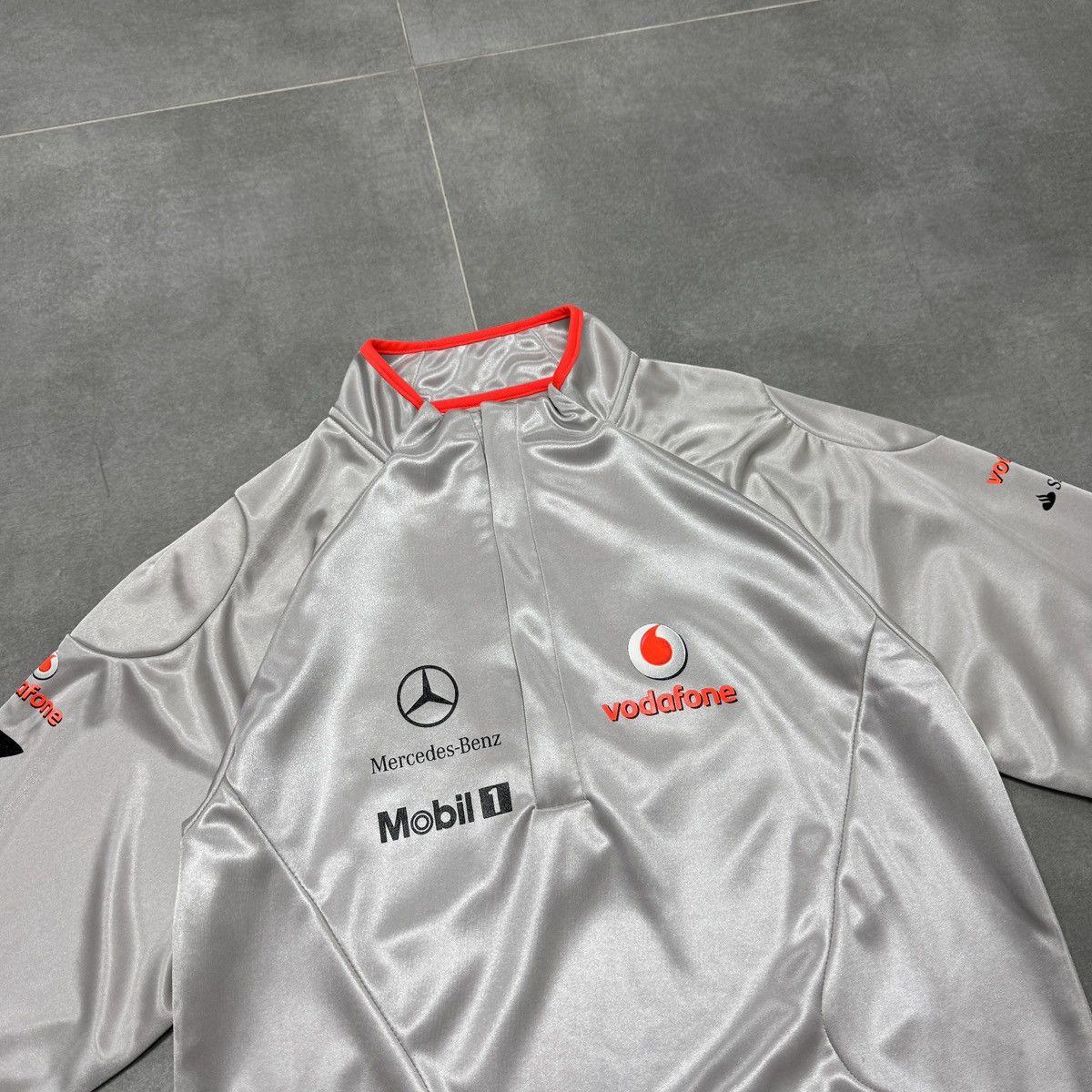Formula 1 Formula 1 Vodafone McLaren Mercedes Hamilton Racing Jersey Size US S / EU 44-46 / 1 - 10 Thumbnail