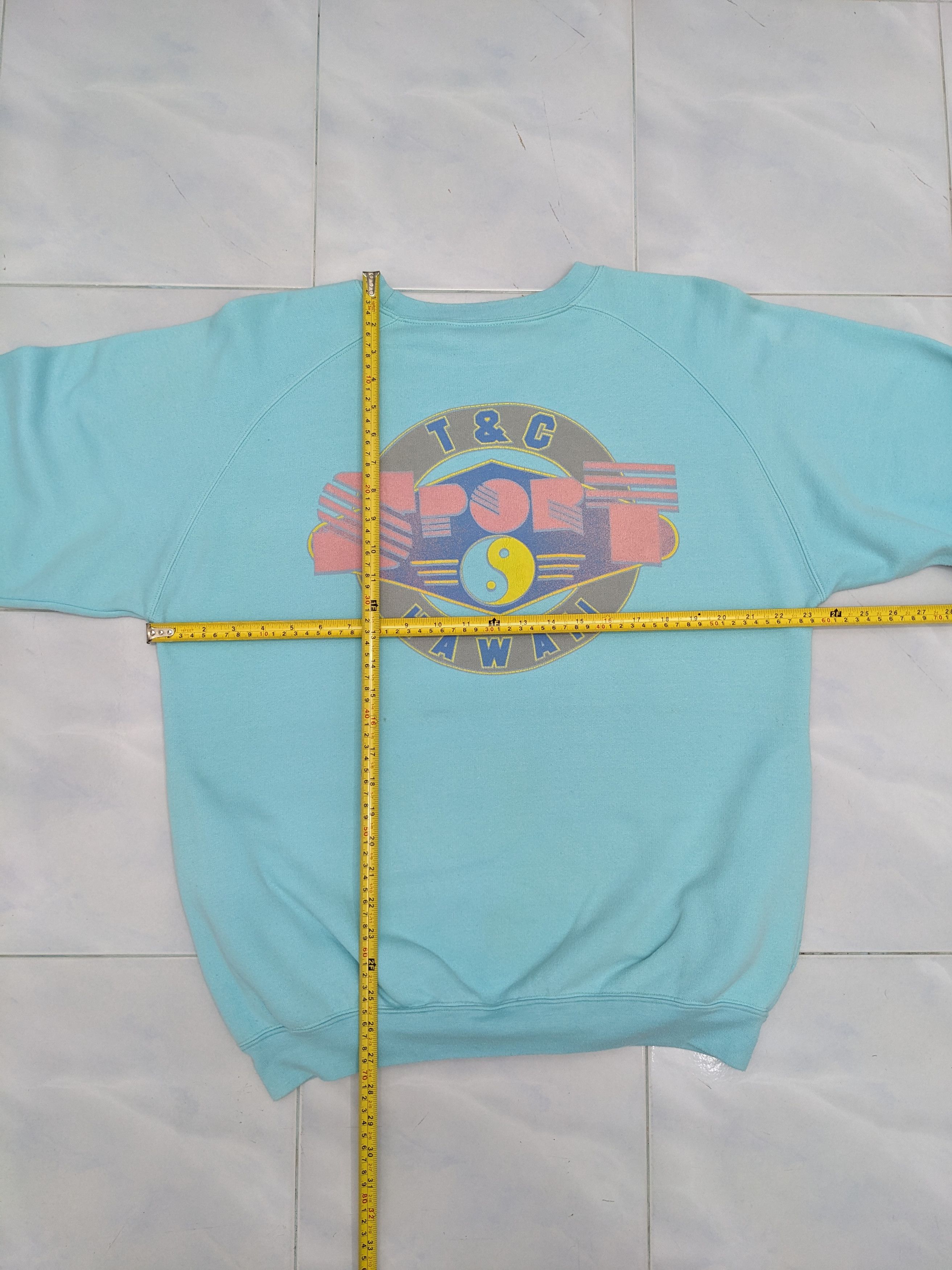 Sun Surf VINTAGE TOWN & COUNTRY SPORT SURF DESIGN SWEATSHIRT Size US L / EU 52-54 / 3 - 8 Thumbnail