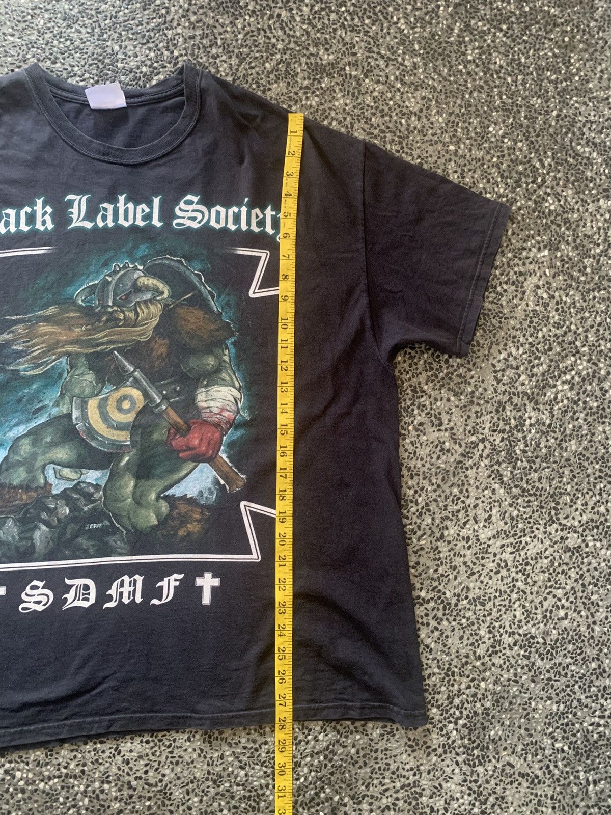 Band Tees × Vintage Vintage Black Label Society Heavy Metal Band T shirt Size US XXL / EU 58 / 5 - 8 Thumbnail