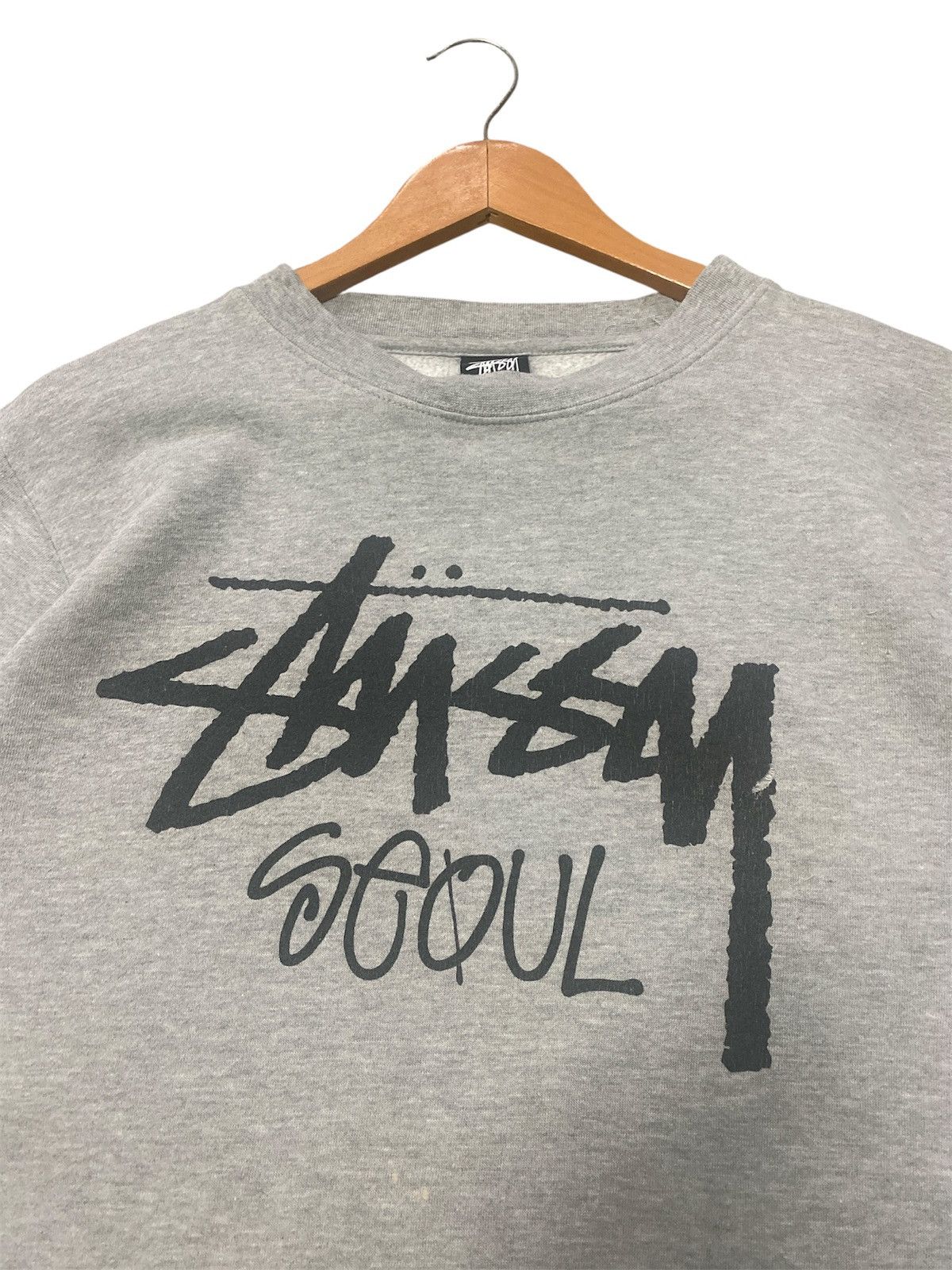 Stussy × Vintage 💸BINDING OFFER💸VINTAGE STUSSY SEOUL SWEATSHIRT TEE💥 Size US M / EU 48-50 / 2 - 5 Thumbnail