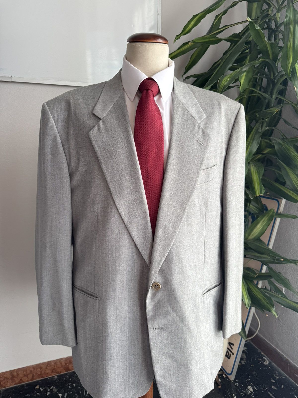 Loro Piana Loro Piana suit light gres Size 52R - 1 Thumbnail