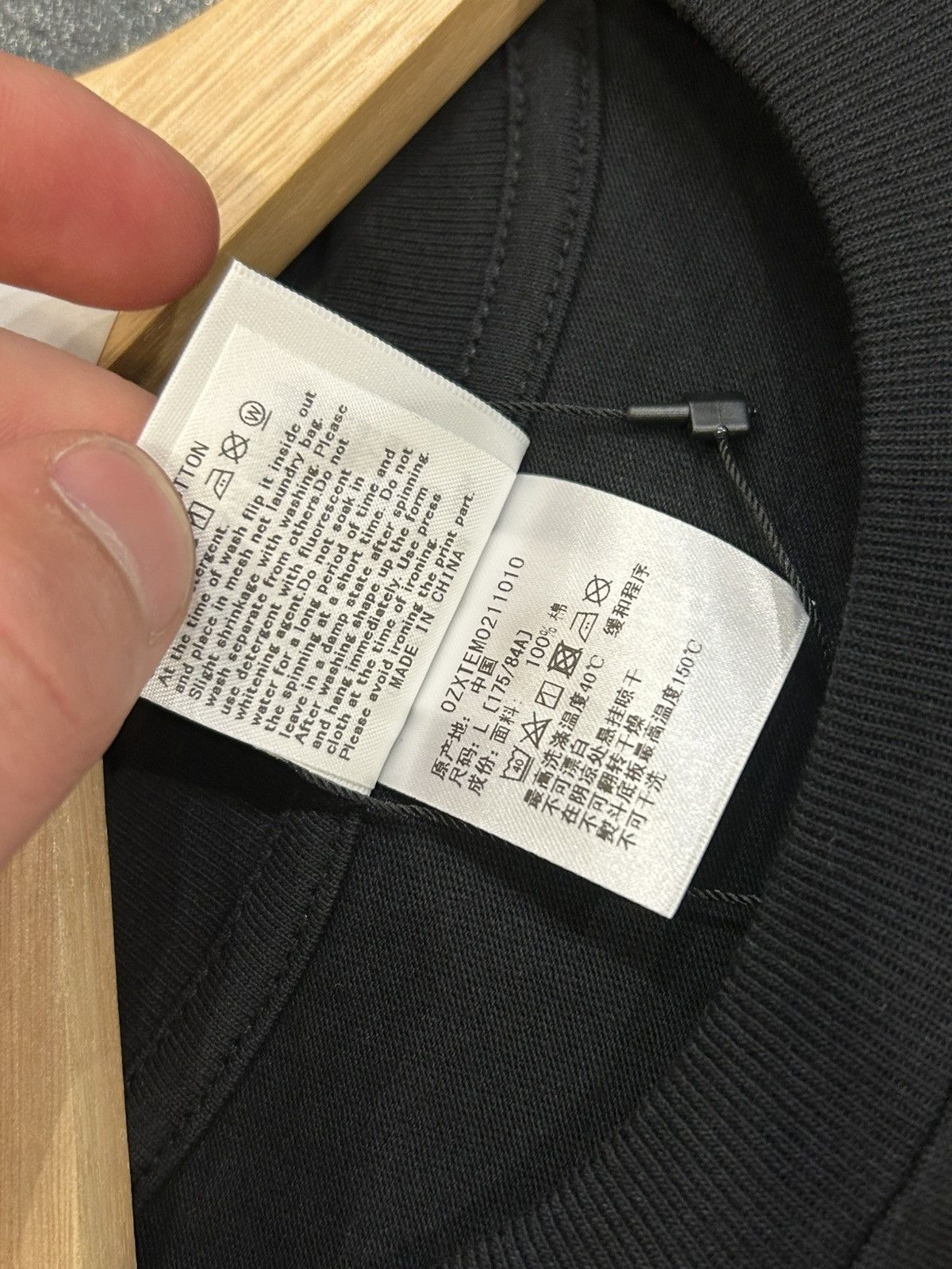 Bape Bape Tiger Zip Tee - Black Size US L / EU 52-54 / 3 - 5 Thumbnail
