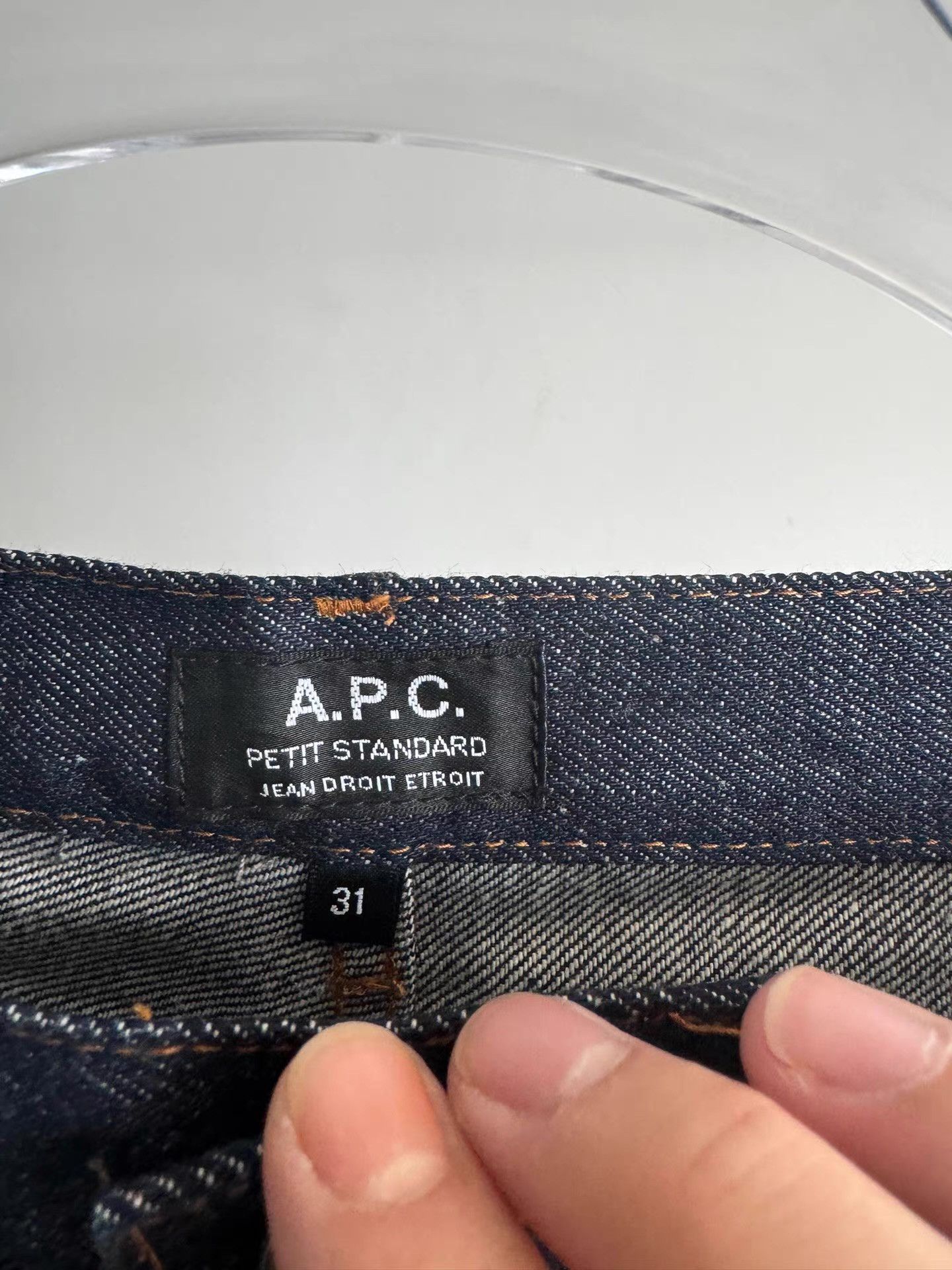 A.P.C. A.P.C Raw Unwashed Jeans Q17 Size US 36 / EU 52 - 3 Thumbnail