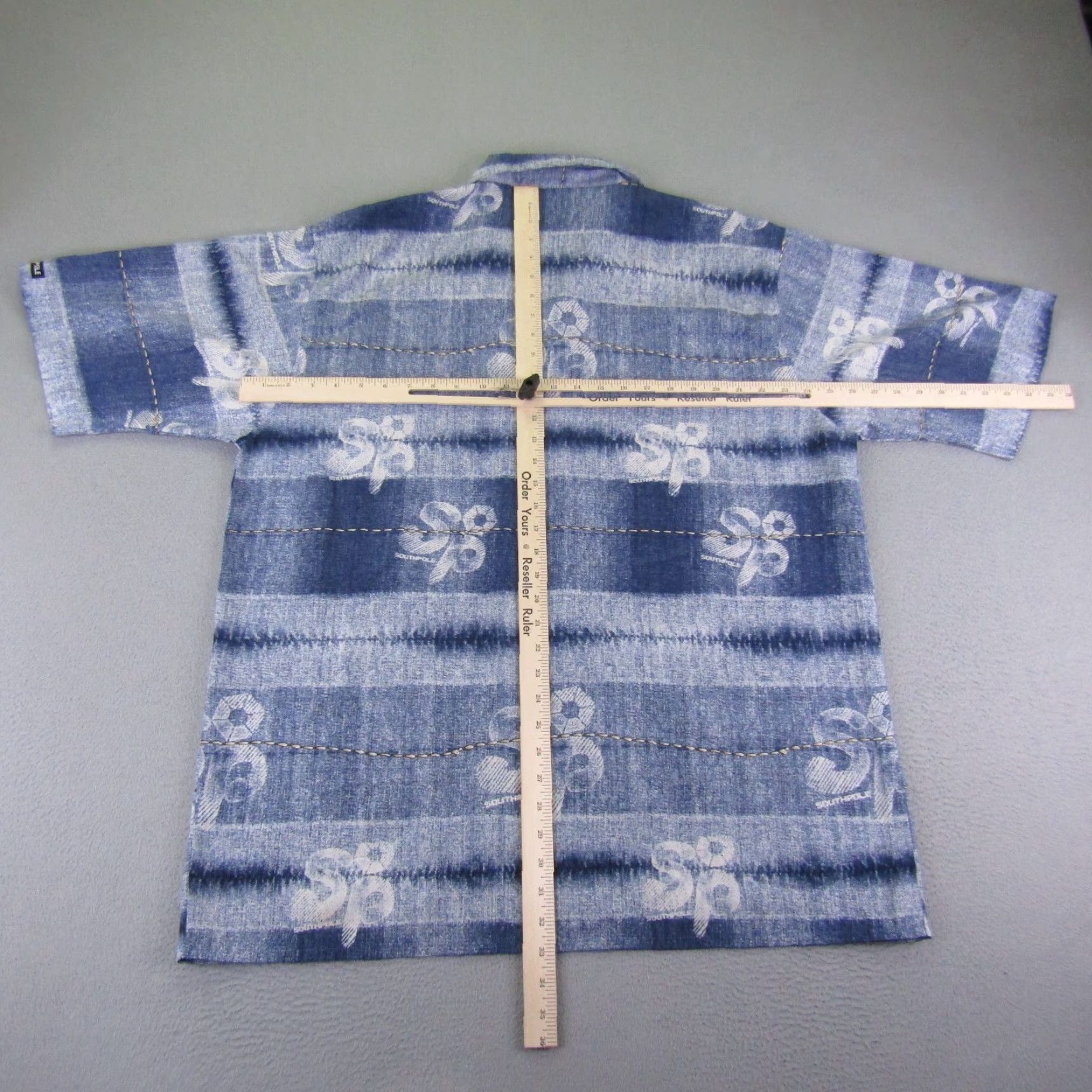 Southpole VINTAGE Southpole Shirt Mens XL Blue Button-Up Camp Hip Hop Y2K Comfort Casual Size US XL / EU 56 / 4 - 6 Thumbnail