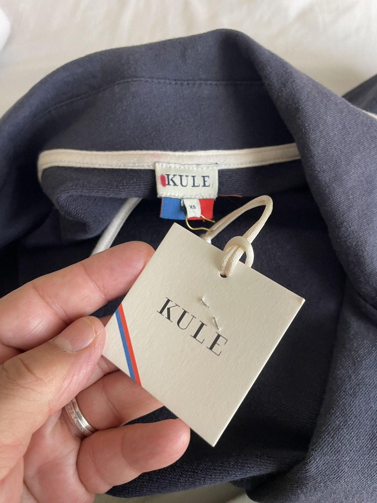 Designer × Japanese Brand KULE Unlined Unstructured Blazer with stretch nwt Size 38S - 9 Thumbnail