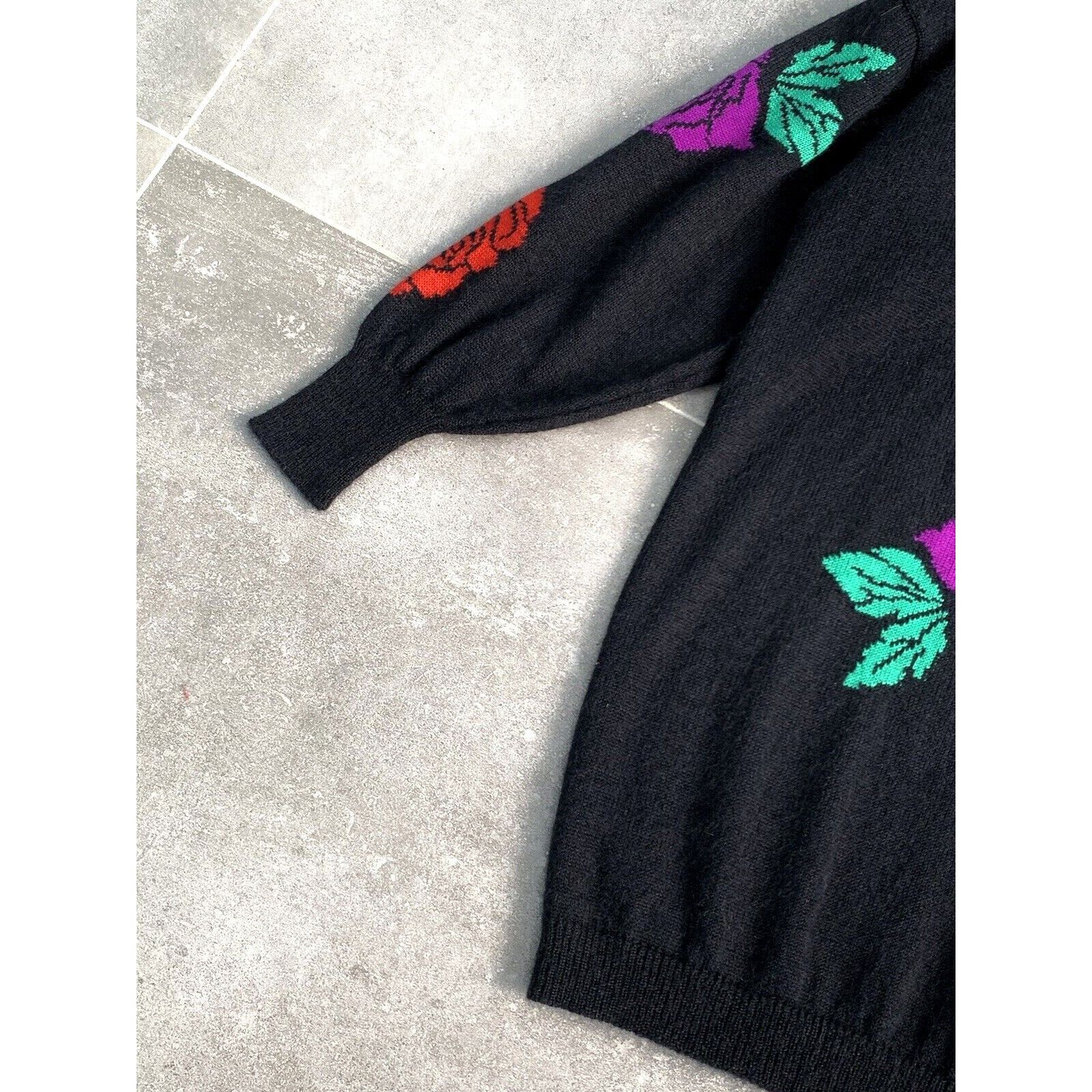 Escada × Vintage Women's ESCADA MARGARETHA LEY Mohair Sweater Jumper EU 38 M Size M / US 6-8 / IT 42-44 - 8 Thumbnail