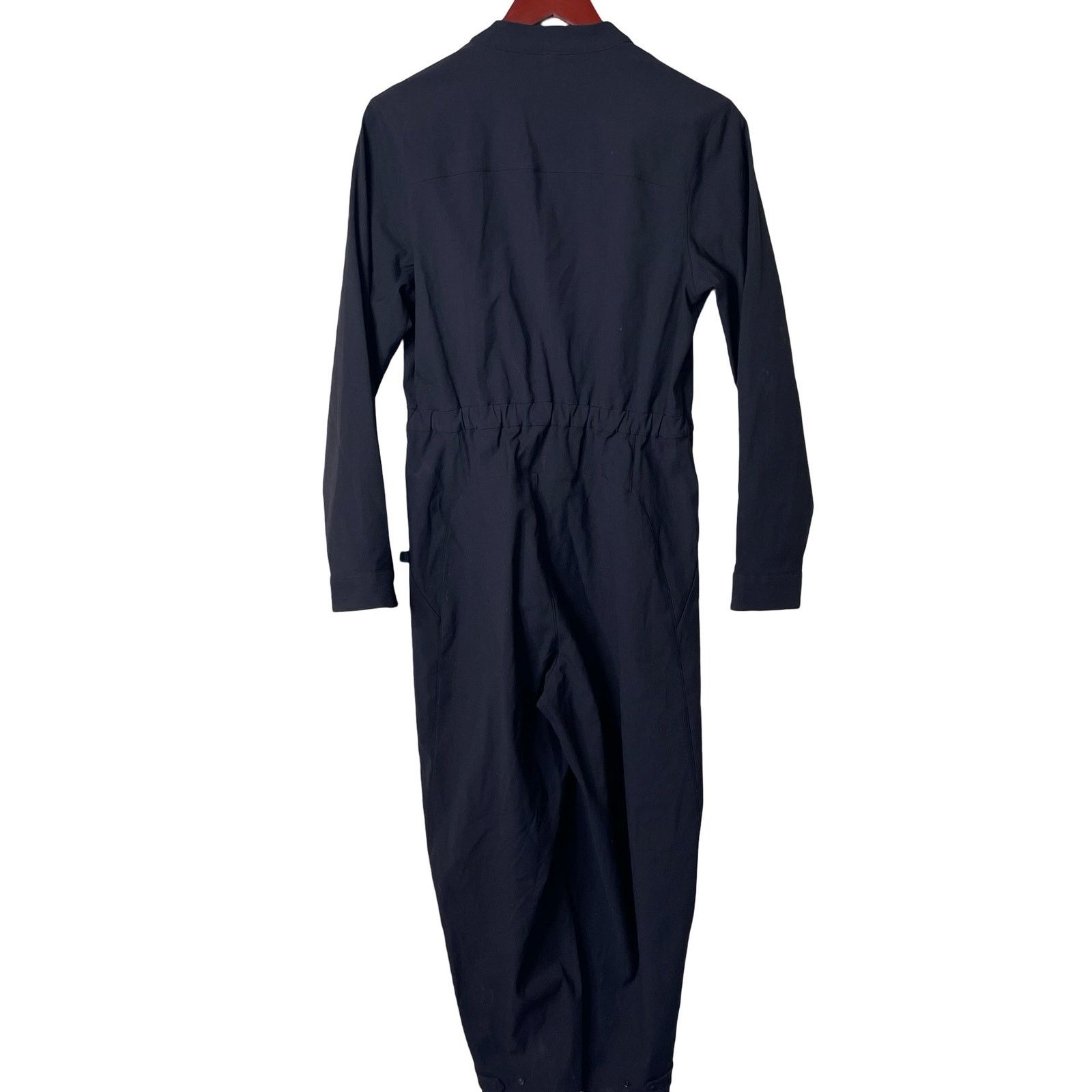 Lululemon Lululemon Lab Euro Wool Blend V neck Long Sleeve Jumpsuit Size 28" / US 6 / IT 42 - 6 Thumbnail