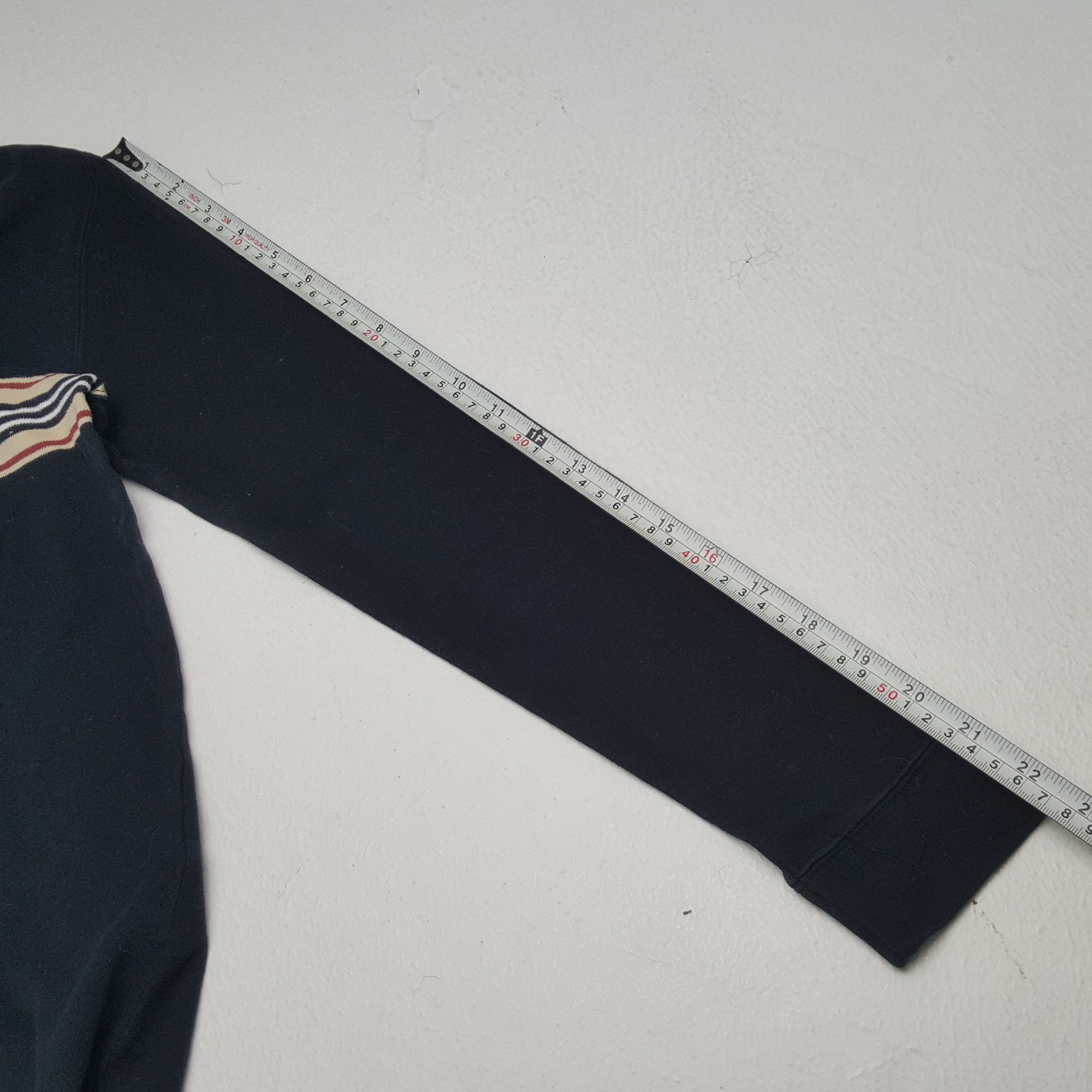 Burberry × Vintage BURBERRY Black Label Fashion Style Long Sleeve Tshirt Size M / US 6-8 / IT 42-44 - 5 Thumbnail