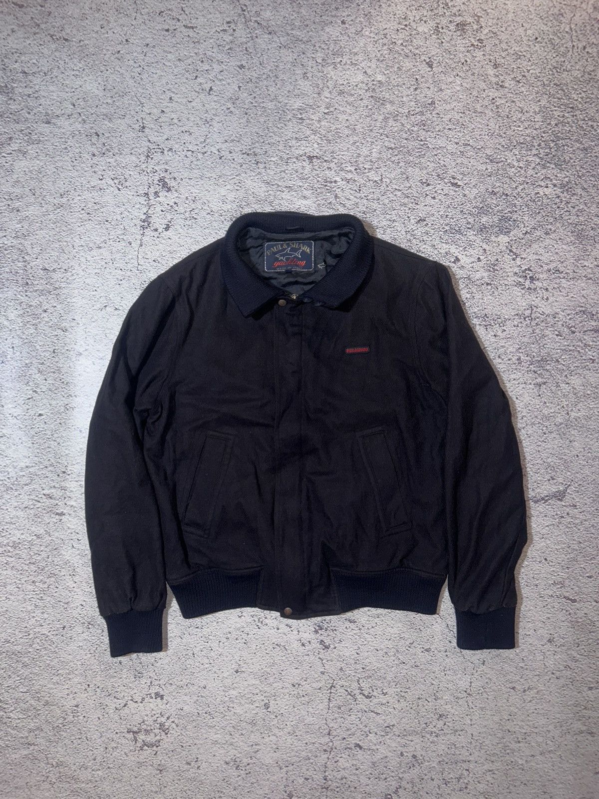 Paul & Shark Paul & Shark Yachting Wool Bomber Jacket Made in Italy Size US S / EU 44-46 / 1 - 1 Thumbnail