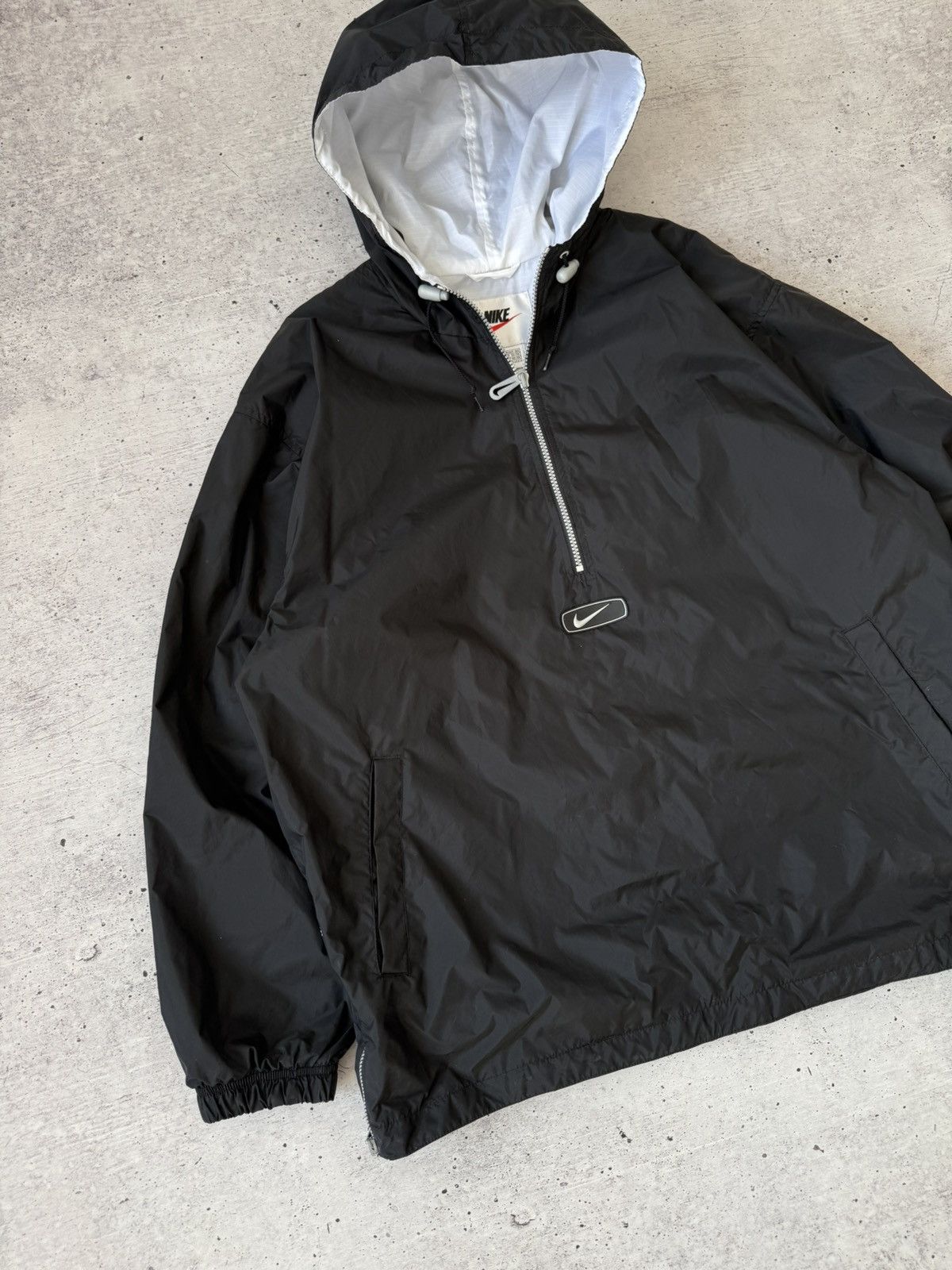 Nike Vintage Nike Center Swoosh Anorak Jacket Y2K Size L Size US L / EU 52-54 / 3 - 5 Thumbnail