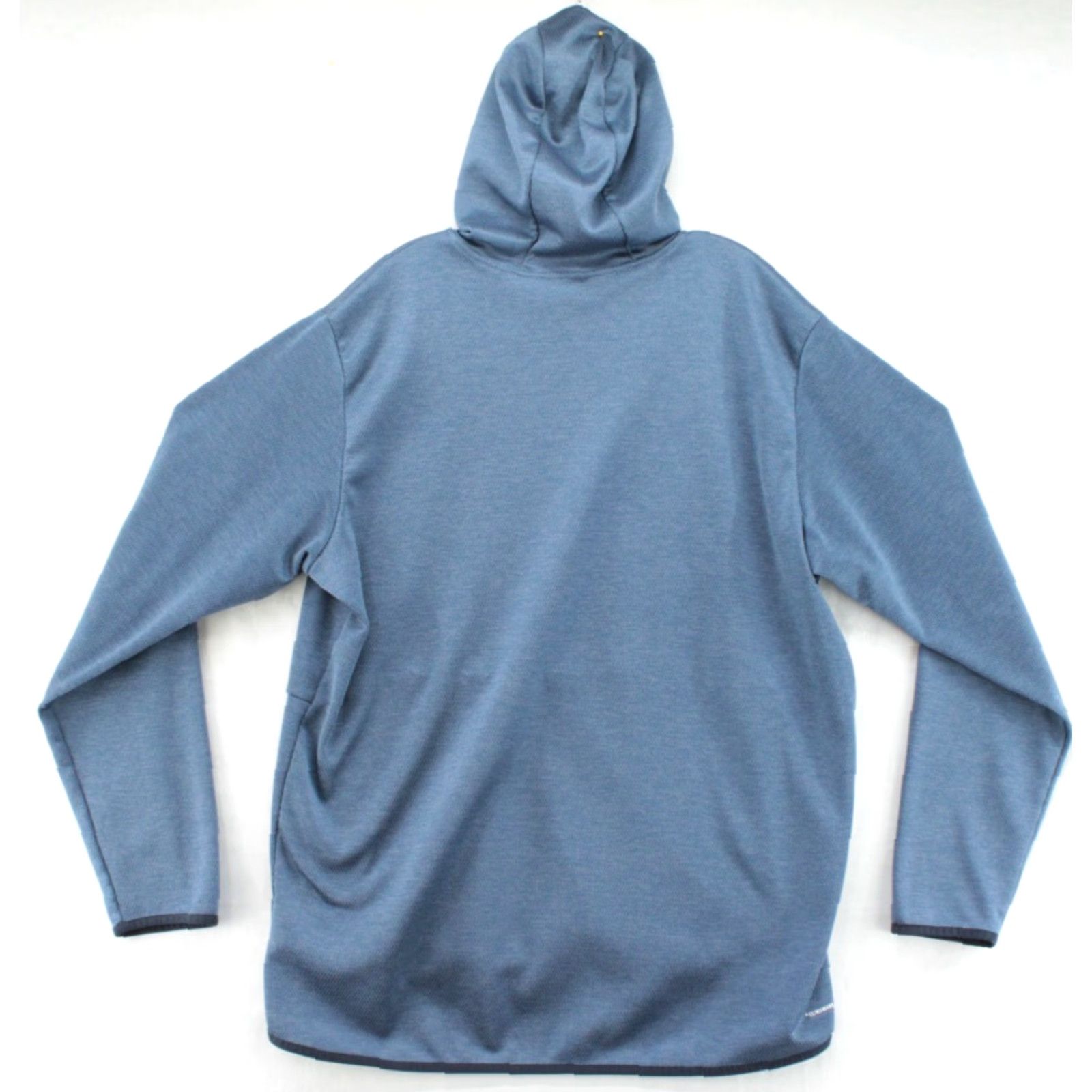 Adidas Adidas Hoodie Mens XL Blue Badge of Sports Team Issue Pocket Athleisure Stretch Pullover Graphic Print Hooded Size US XL / EU 56 / 4 - 3 Thumbnail