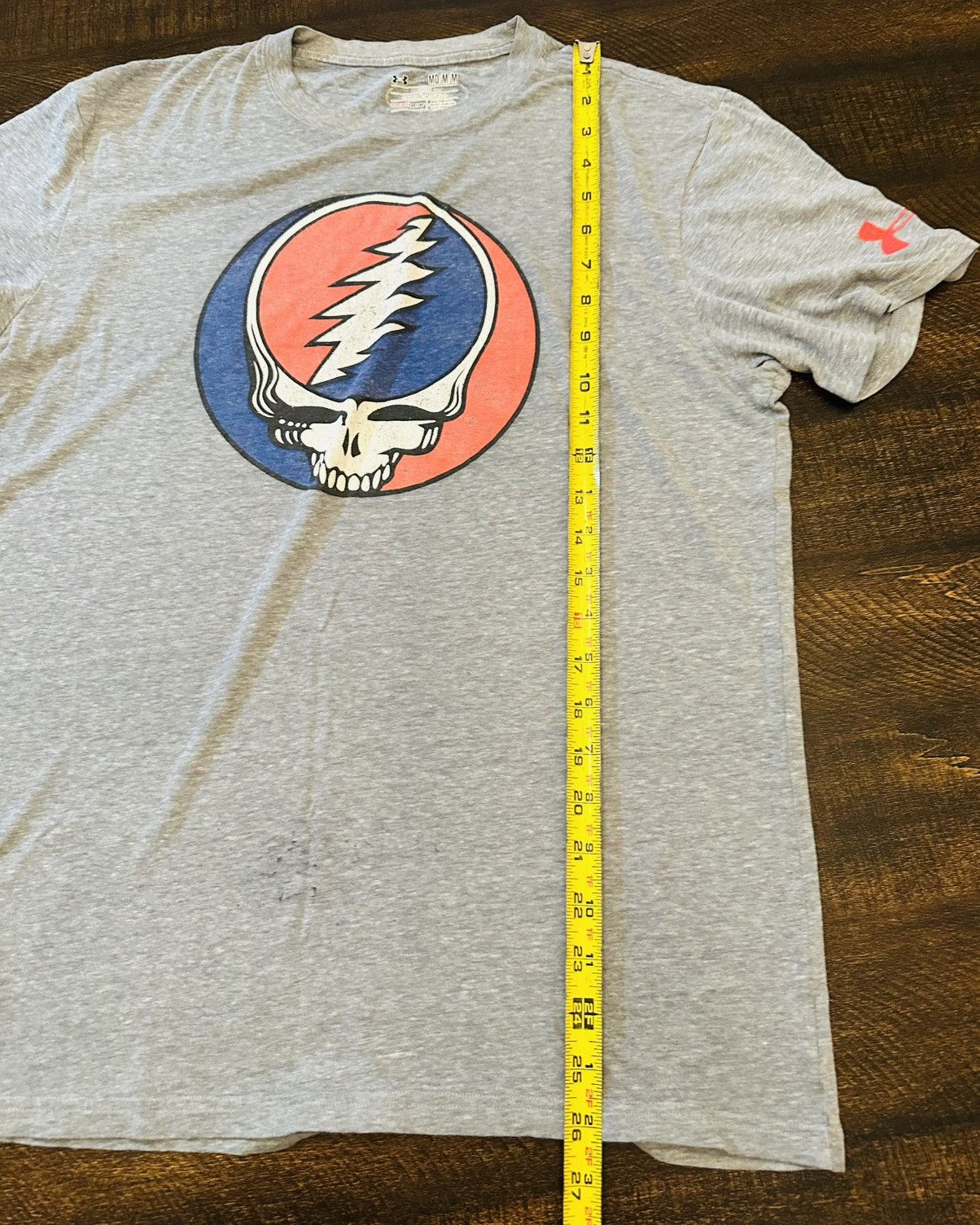 Under Armour 2015 Rare Under Armour x Grateful Dead Men’s T-Shirt-Med Size US M / EU 48-50 / 2 - 6 Thumbnail