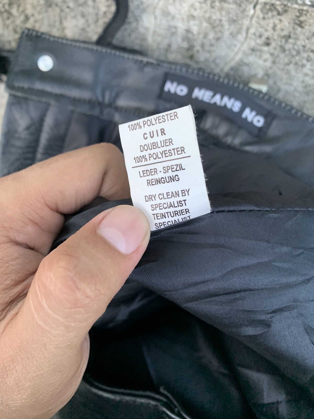 Japanese Brand Vintage Leather pants Size US 32 / EU 48 - 8 Thumbnail