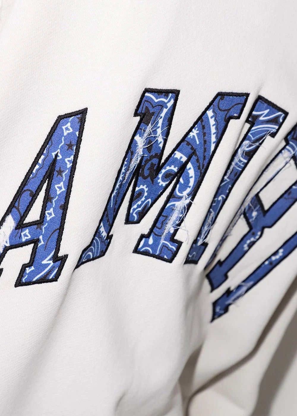 Amiri AMIRI White AMIRI Bandana Sweatshirt Size US XL / EU 56 / 4 - 3 Thumbnail