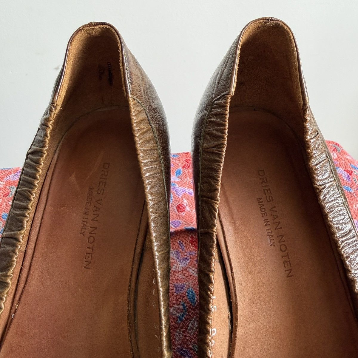 Dries Van Noten SS06 Dries Van Noten Leather Wedges Size US 7.5 / IT 37.5 - 4 Thumbnail