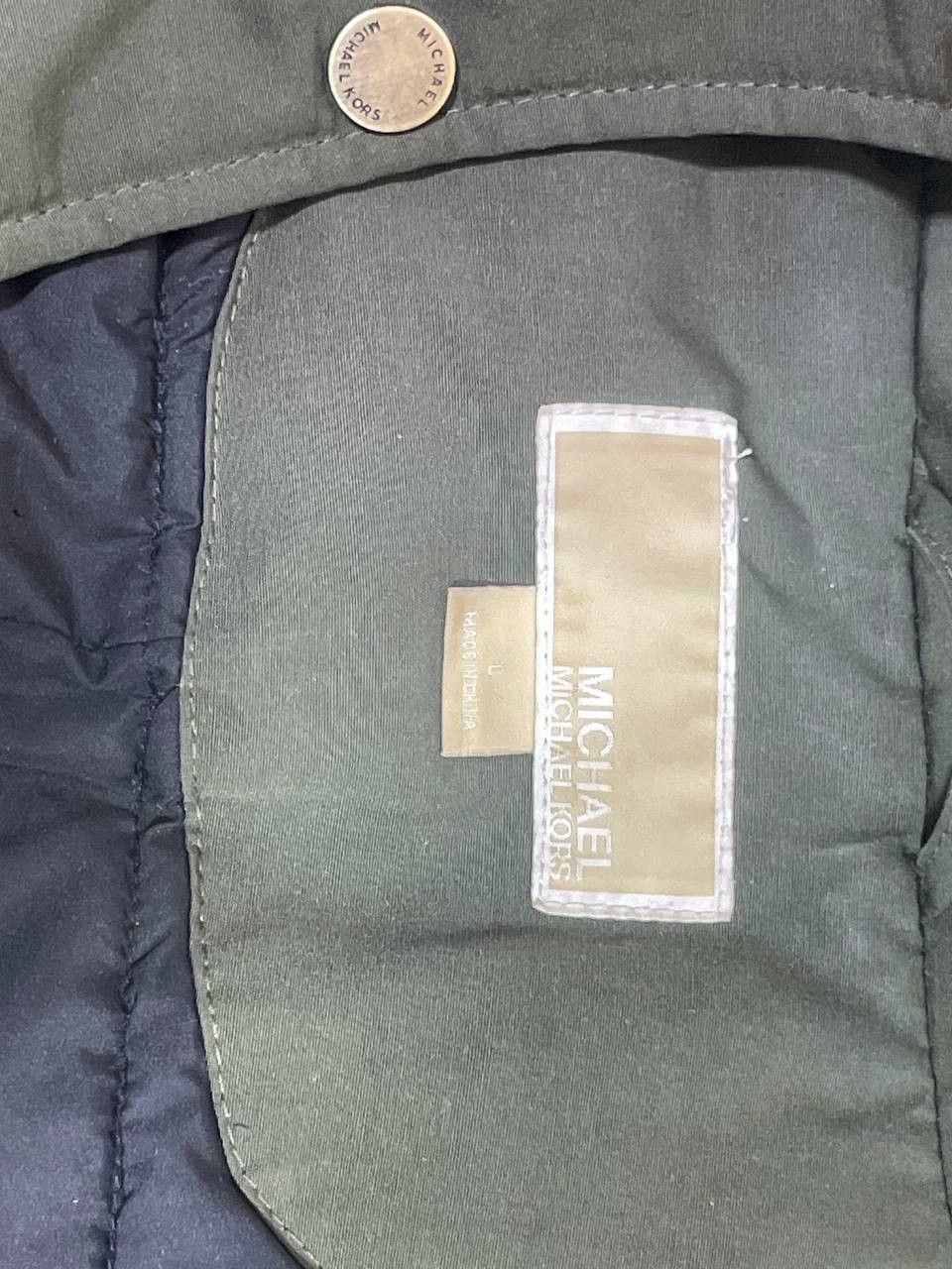 Michael Kors Green parka jacket Loose Fit MICHAEL Michael Kors, size L Size L / US 10 / IT 46 - 17 Thumbnail