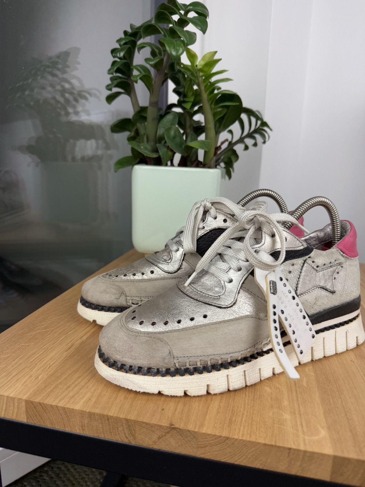 Designer × Japanese Brand A.S. 98 Avant Garde leather shoes Size US 5.5 / EU 38 - 2 Thumbnail