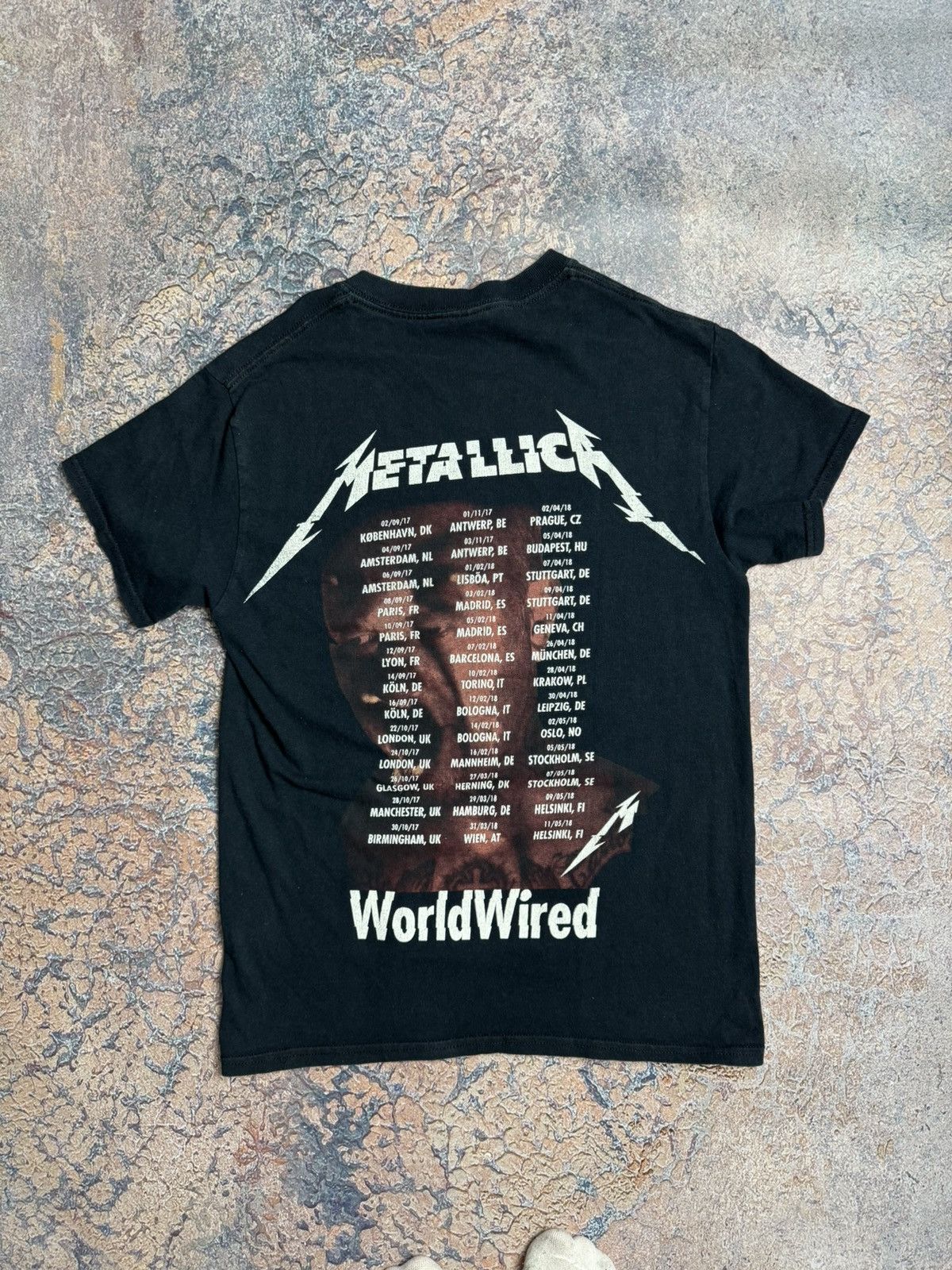 Metallica × Vintage VERY RARE METALLICA HARDWIRED TO SELF DESTRUCT WORL TOUR 90s Size US S / EU 44-46 / 1 - 2 Thumbnail