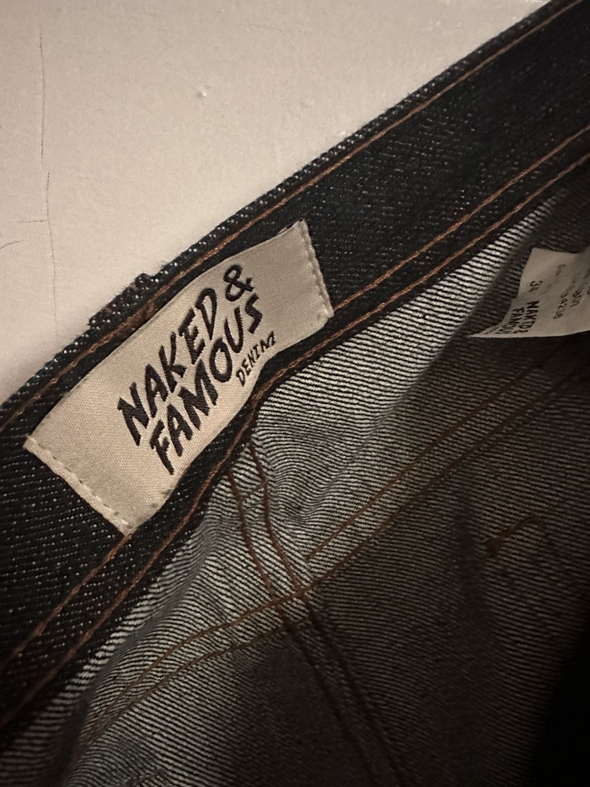 Naked & Famous Naked & Famous jeans Size US 34 / EU 50 - 2 Thumbnail
