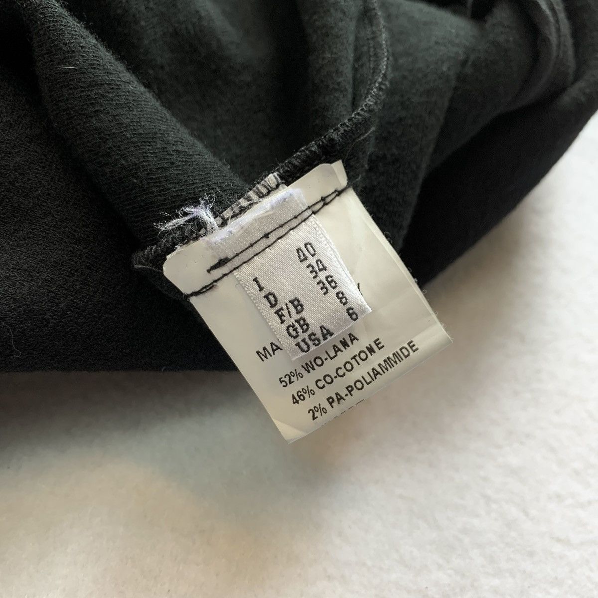 Masnada 2000s Masanda Front Wrapped Slim Wool Jacket Size US XS / EU 42 / 0 - 6 Thumbnail