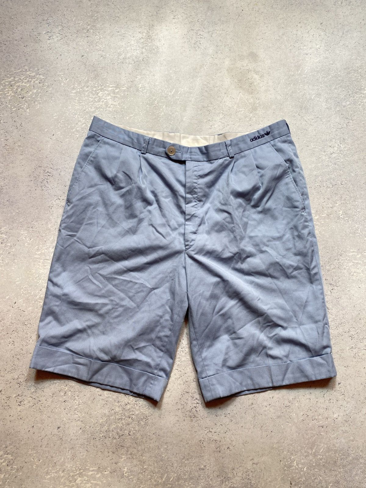Adidas Vintage Adidas Golf Mens Blue Shorts Made in West Germany Size US 36 / EU 52 - 2 Thumbnail