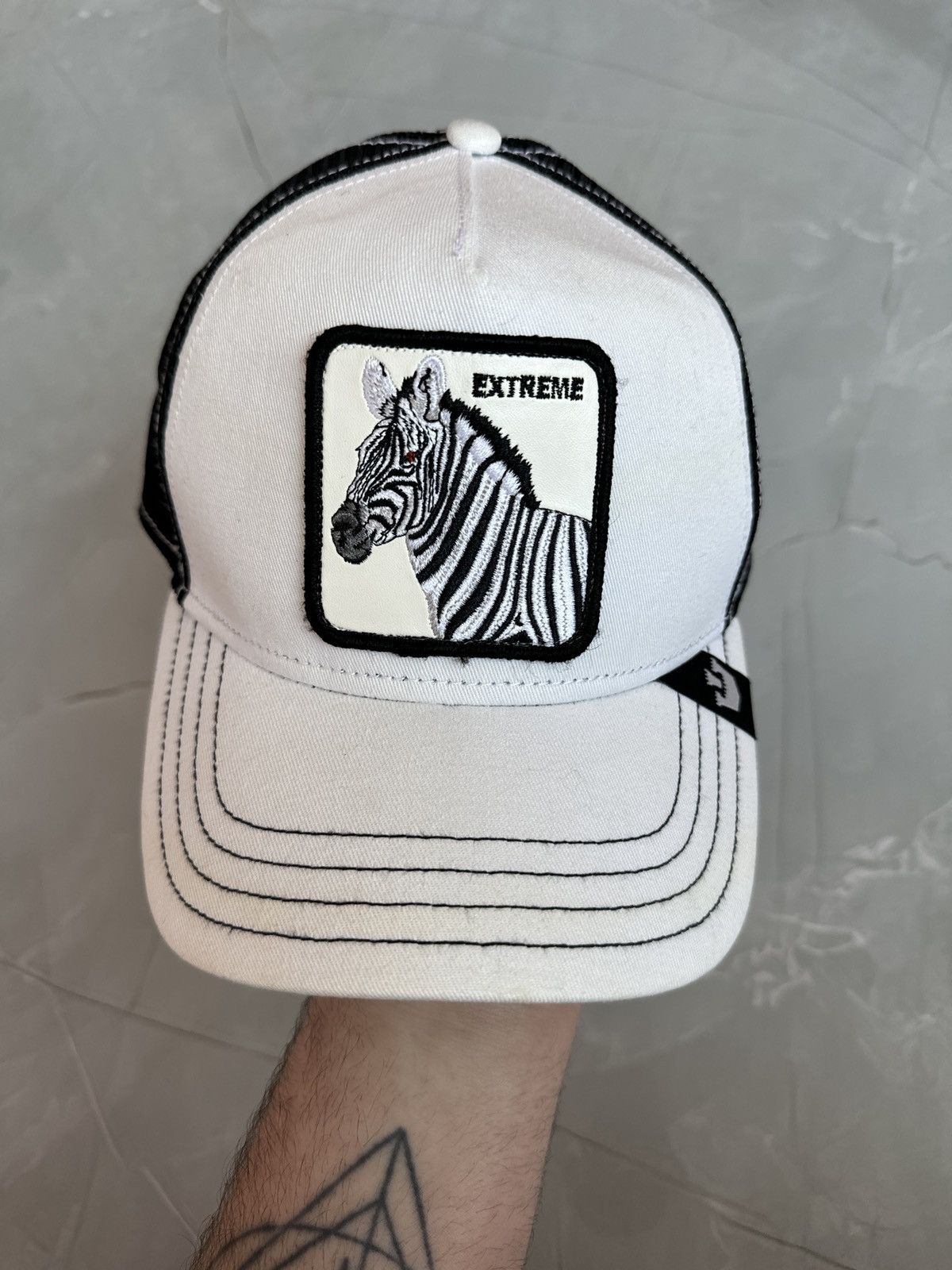 Goorin Bros. Goorin Bros Farm Trucker Hat Extreme Zebra Size ONE SIZE - 1 Thumbnail