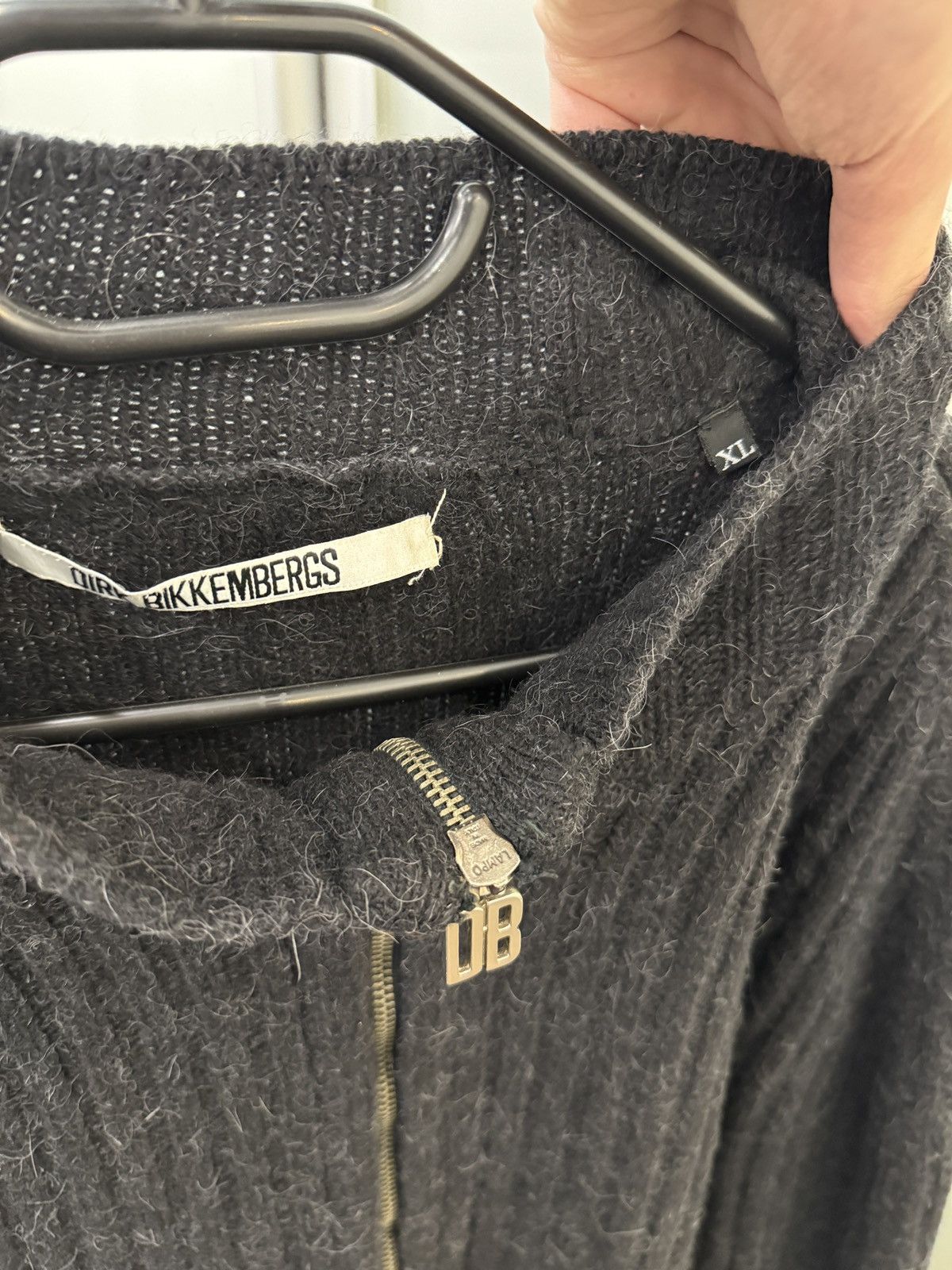 Dirk Bikkembergs A/W1999 Dirk Bikkembergs Zip Up Knit Size US L / EU 52-54 / 3 - 4 Thumbnail