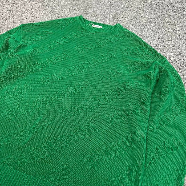 Balenciaga Balenciaga Full print stretch knit sweater 2502-Nextarrow Size US S / EU 44-46 / 1 - 4 Thumbnail