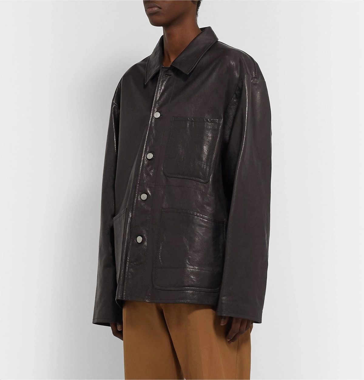 Men's Maison Margiela Leather Jackets | Grailed