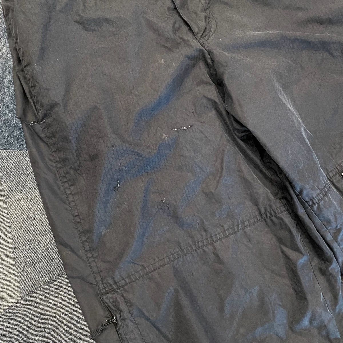 Nike × Vintage CRAZY Vintage Baggy Tactical Style Nike Track Pants Size US 29 - 3 Thumbnail