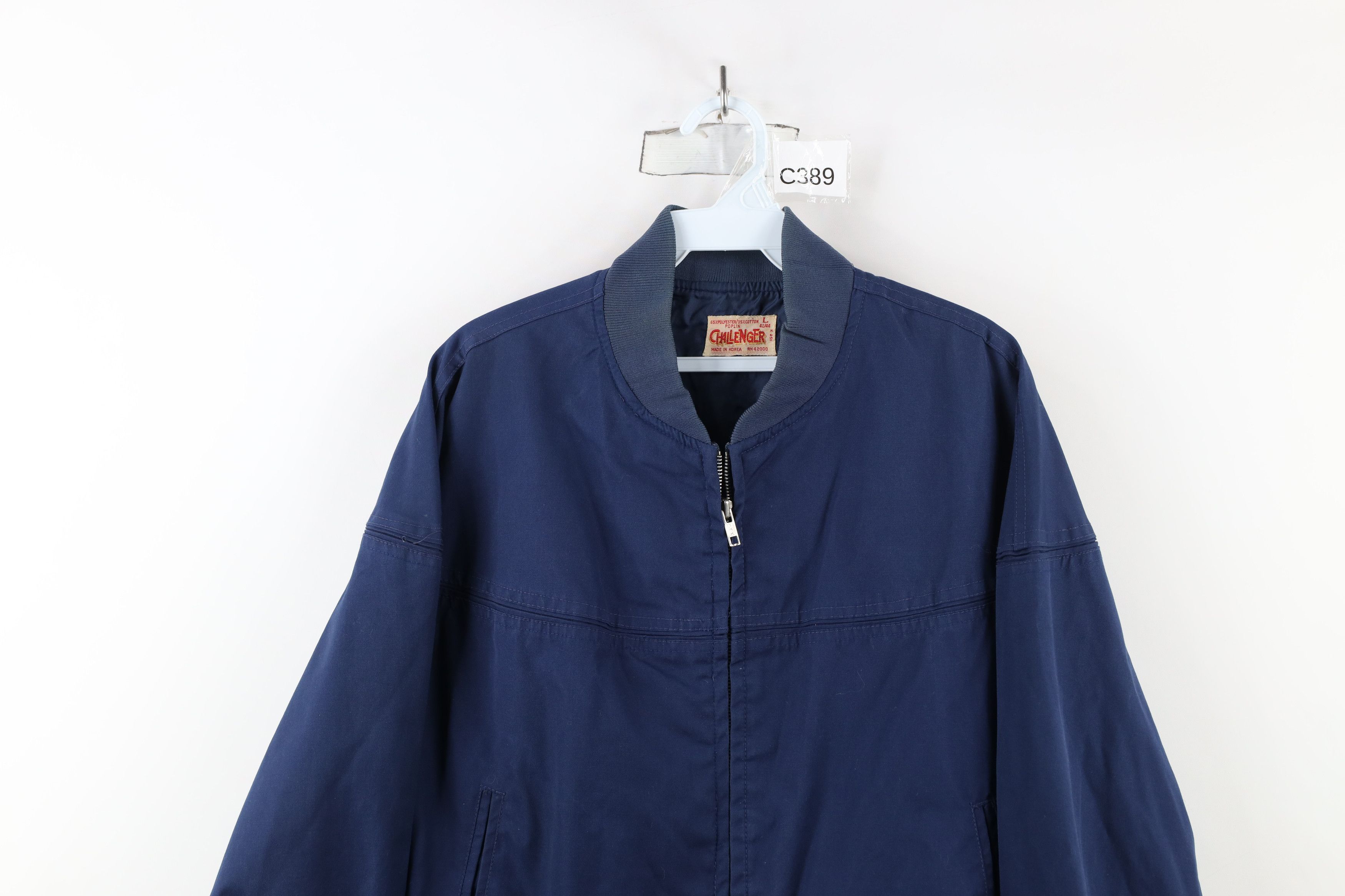 Vintage Vintage 70s Streetwear Full Zip Cafe Racer Bomber Jacket Size US L / EU 52-54 / 3 - 2 Thumbnail