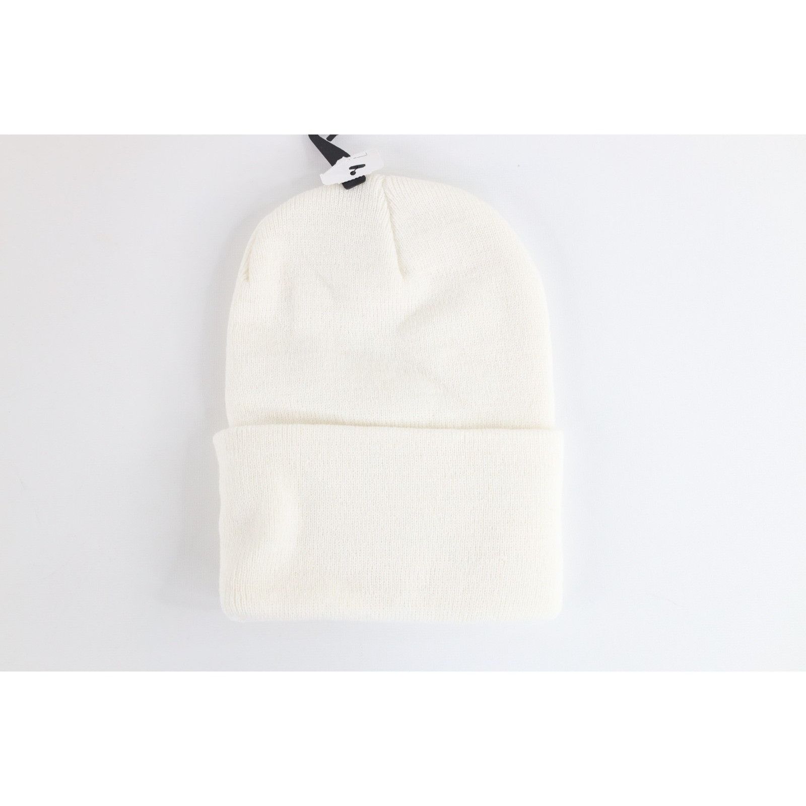 Carhartt Deadstock Vintage Y2K Carhartt Winter Beanie Hat White Size ONE SIZE - 3 Thumbnail