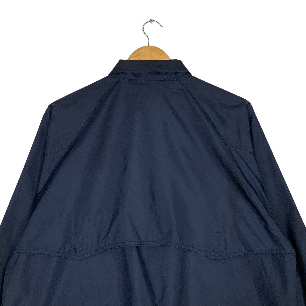 Japanese Brand POLO CLUB Blue Casual Bomber Jacket #1027-C46 Size US L / EU 52-54 / 3 - 8 Thumbnail