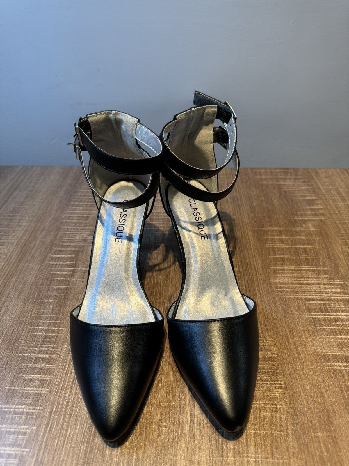Other CLASSIQUE Camlo womens mid heel dress size 8 black NEW Size US 8 / IT 38 - 2 Thumbnail