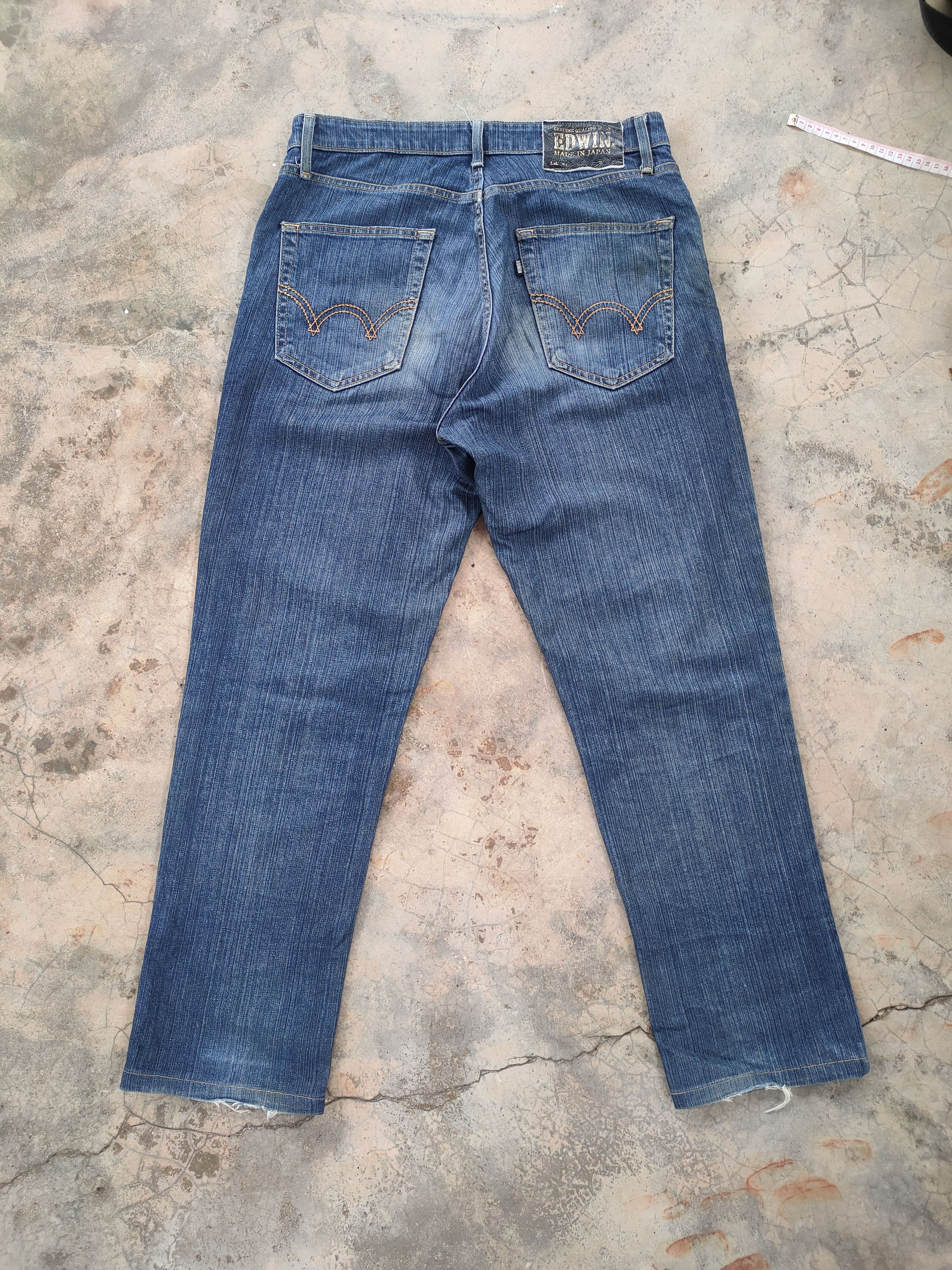 Edwin W32 VINTAGE EDWIN RUSTY FADED DISTRESSED JEAN DENIM PANTS Size US 32 / EU 48 - 6 Thumbnail