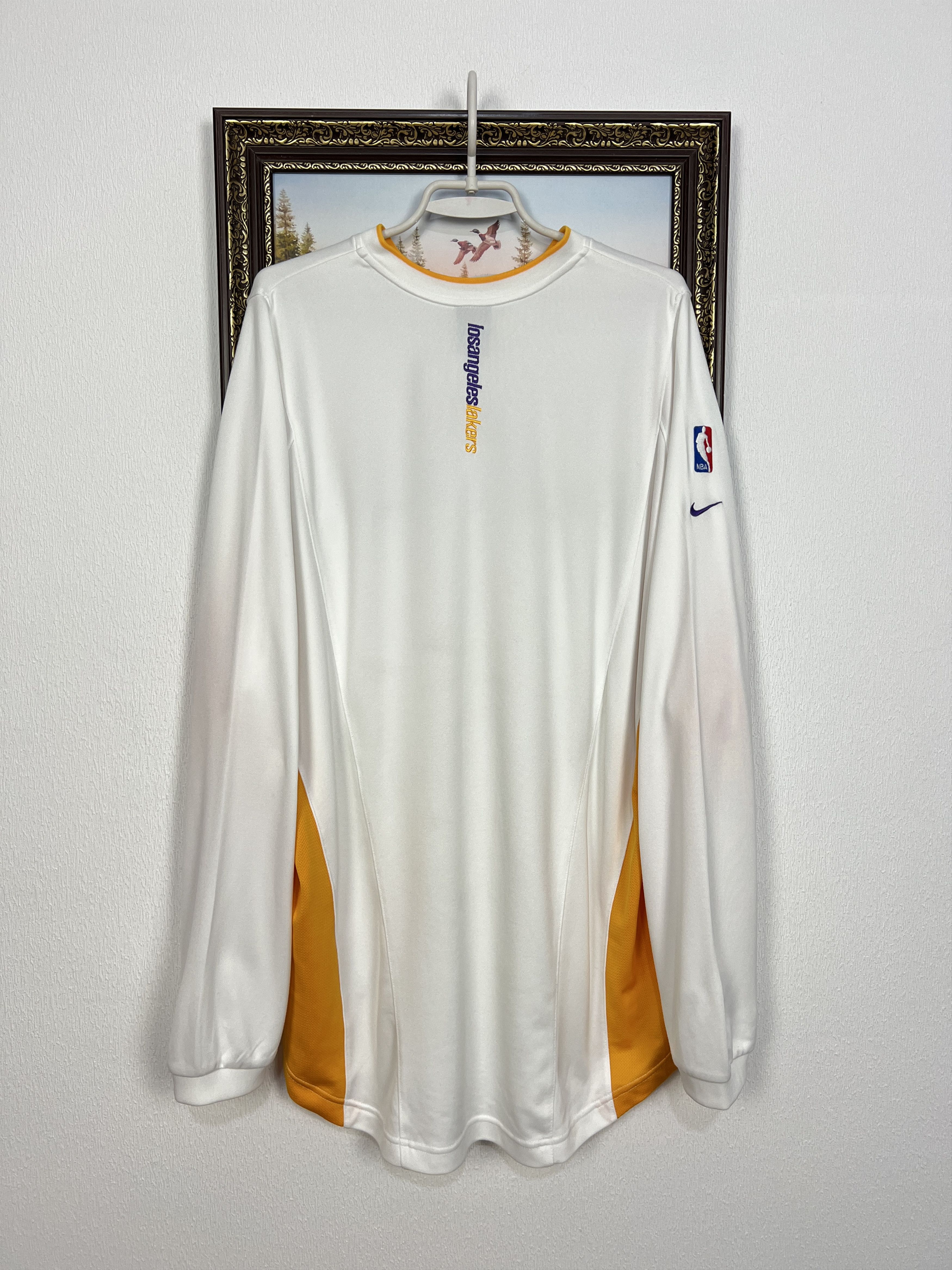 Nike Los Angeles Lakers NBA Warm Up Sweatshirt Shooting Track Top Size US XL / EU 56 / 4 - 10 Thumbnail