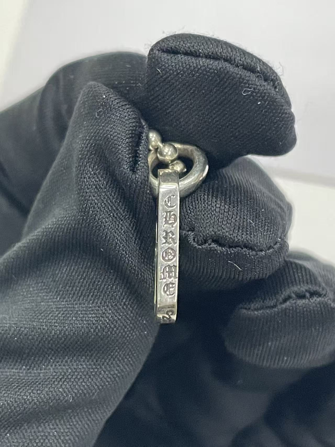 Chrome Hearts Chrome Hearts Silver Cross Dog Tag Necklace 75cm Size ONE SIZE - 7 Thumbnail
