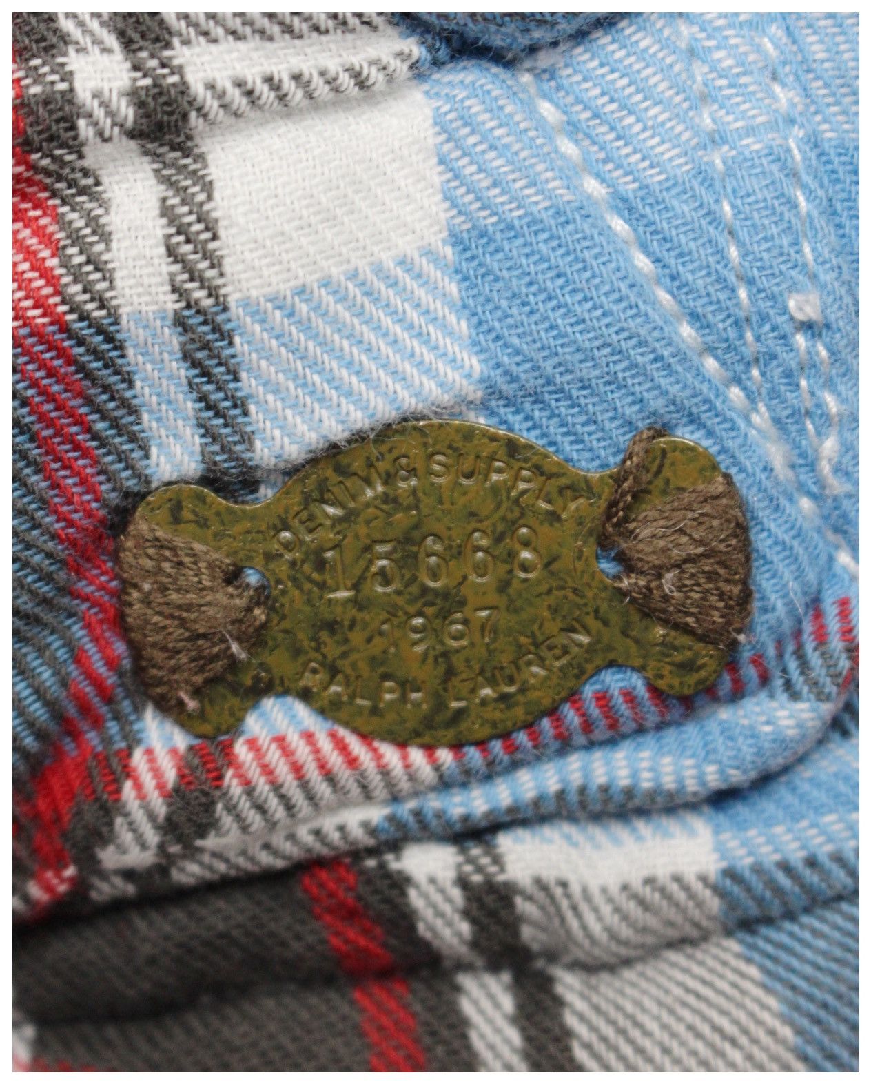 Polo Ralph Lauren DENIM & SUPPLY RALPH LAUREN PLAID QUILTED PUFFER VEST Size US XS / EU 42 / 0 - 6 Thumbnail