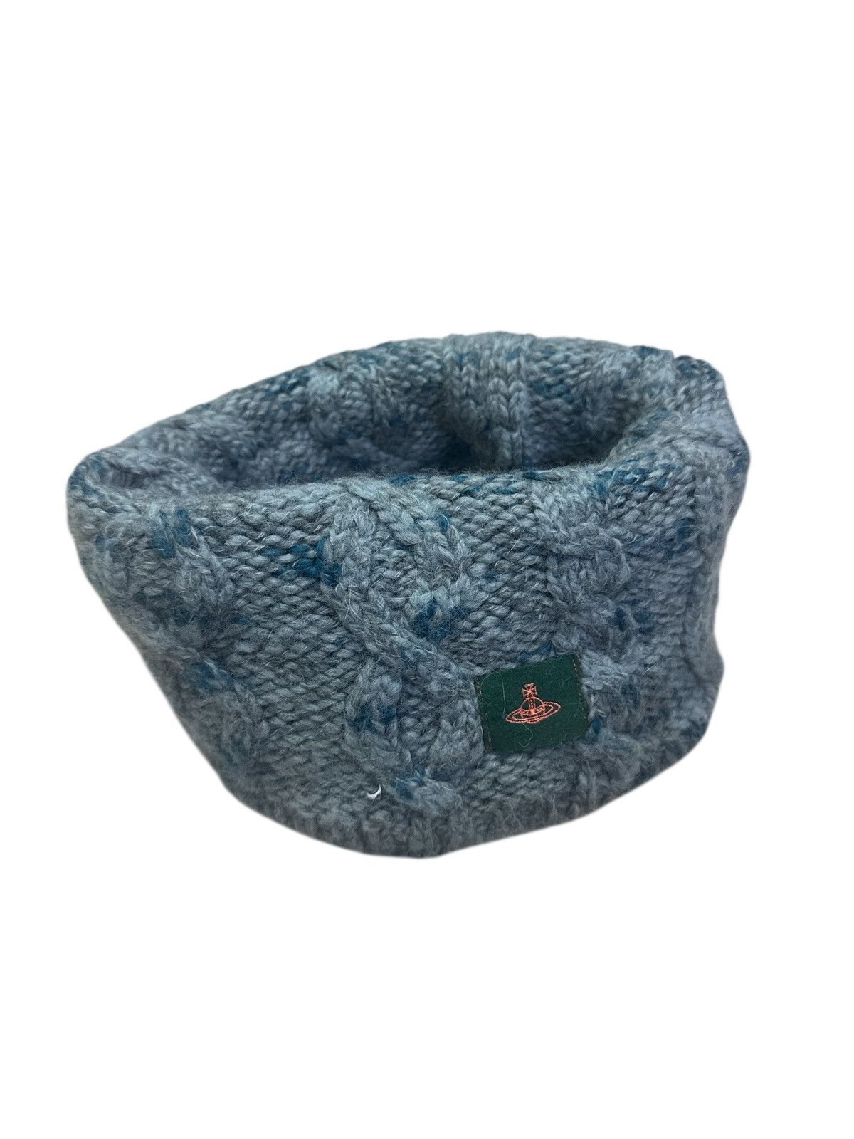 Vivienne Westwood VIVIENNE WESTWOOD TWO TONES CABLE KNIT WOOL SCARF Size ONE SIZE - 2 Thumbnail