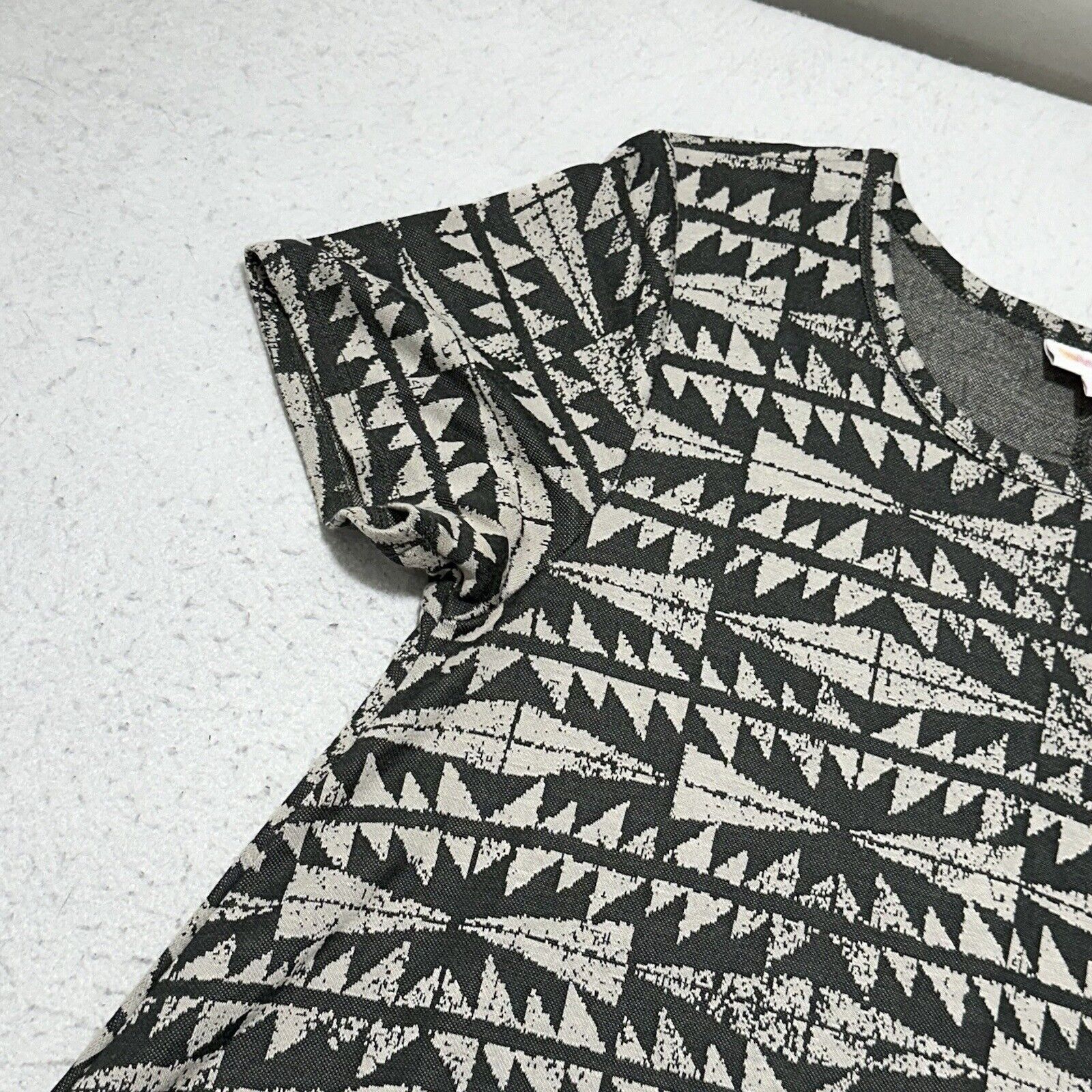 Other LuLaRoe Carly Small T Shirt Dress A-Line Pullover Size S / US 4 / IT 40 - 6 Thumbnail