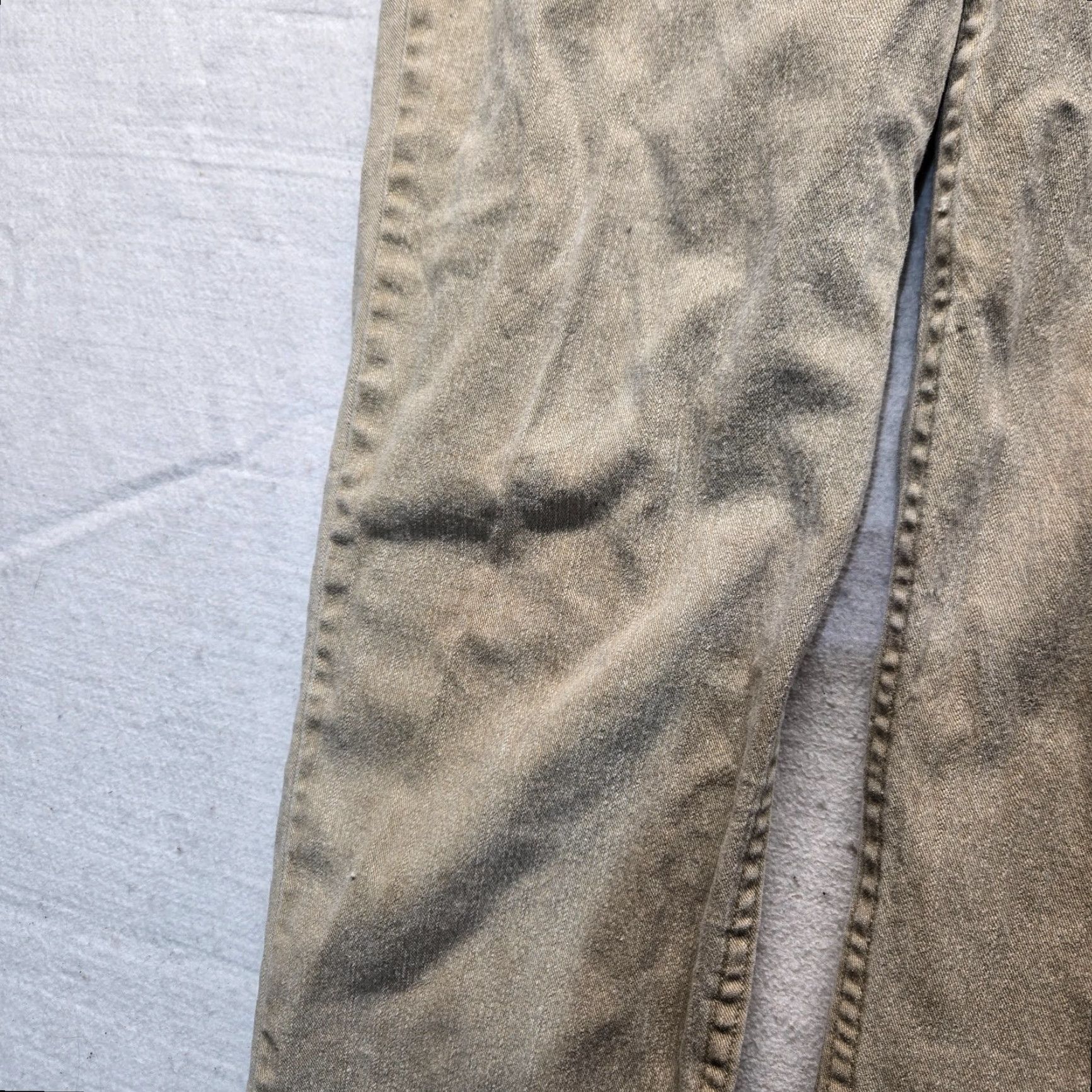 Vintage Riders Women's Pants Casual Brown 12 Adult 29 Inseam 100% Cotton Size 34" / US 12 / IT 48 - 4 Thumbnail