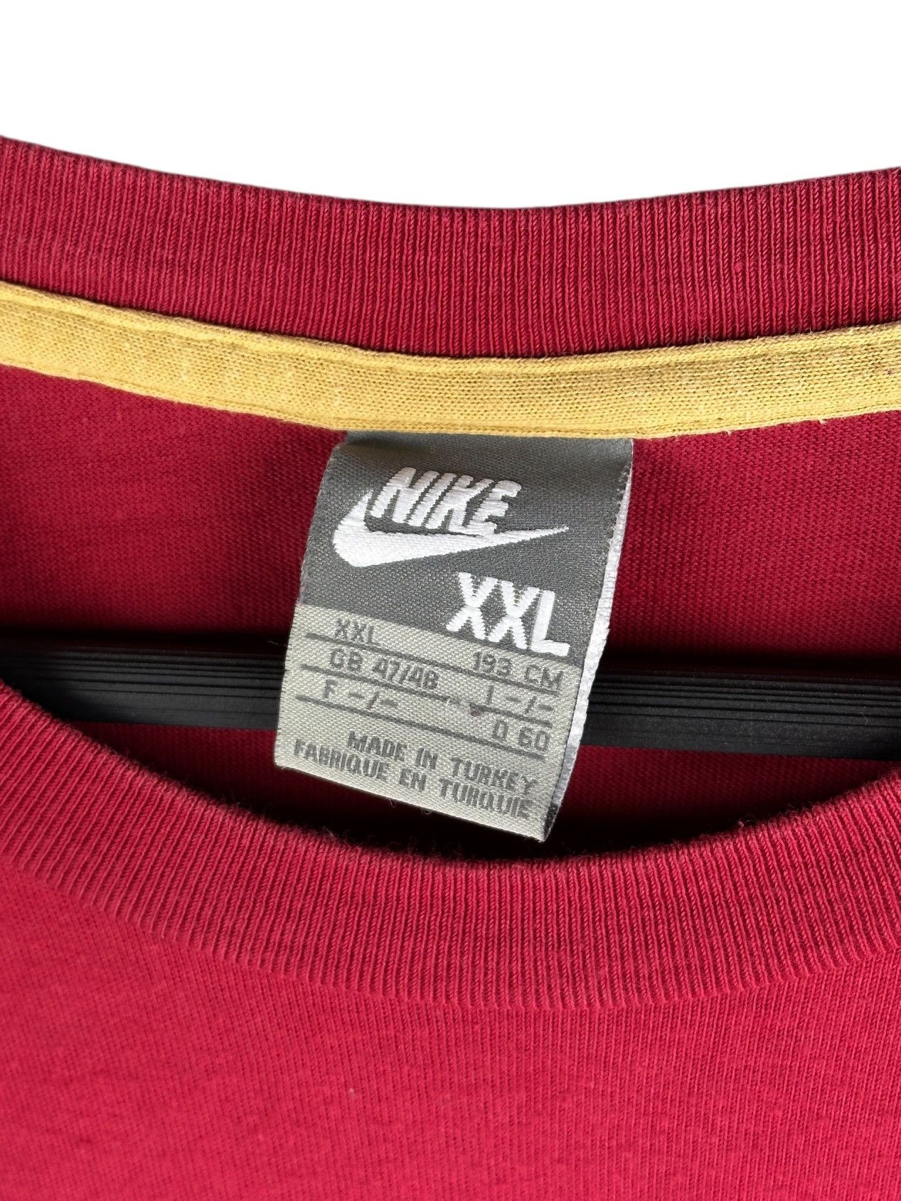 Nike Vintage Y2K Nike F.C. Barcelona Center Logo T-Shirt Soccer Size US XXL / EU 58 / 5 - 4 Thumbnail