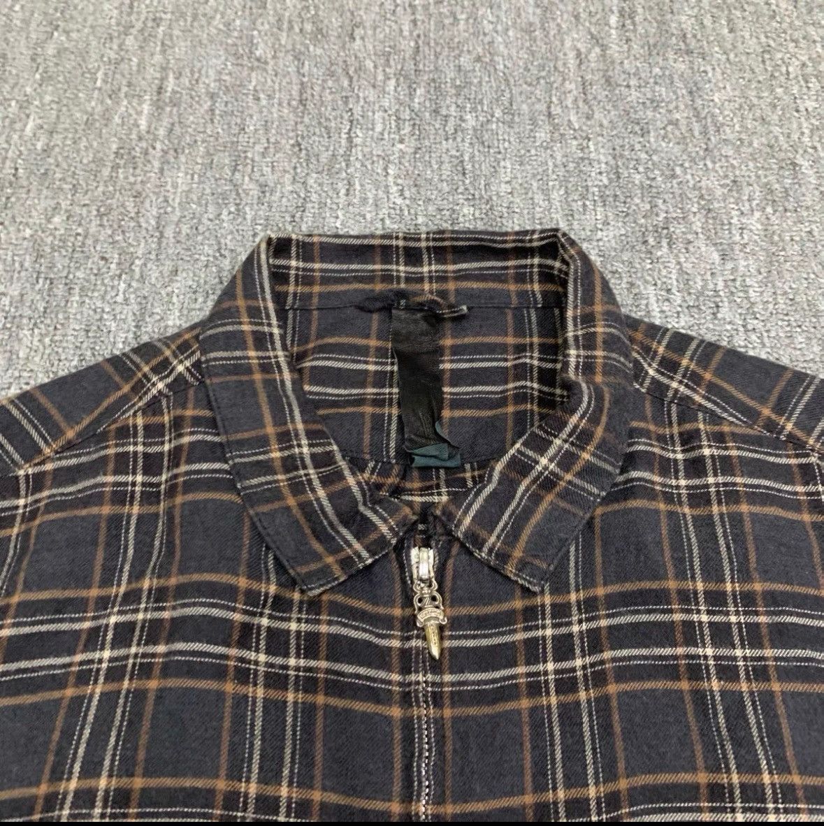 Chrome Hearts Chrome Hearts Zip Short Sleeve Shirt Size US M / EU 48-50 / 2 - 7 Thumbnail