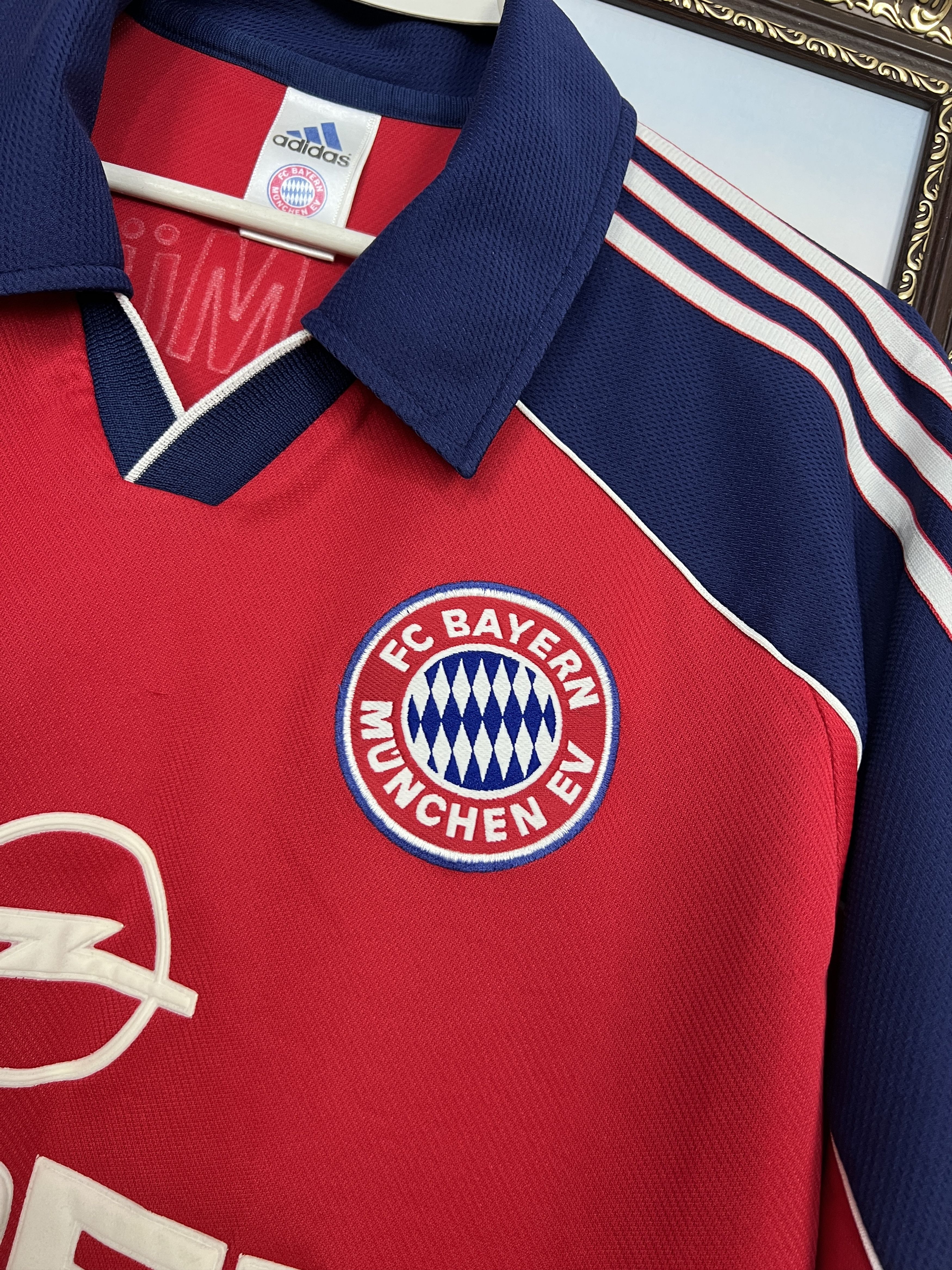 Adidas Bayern Munich Home football shirt 1999 Soccer Adidas Size US L / EU 52-54 / 3 - 4 Thumbnail