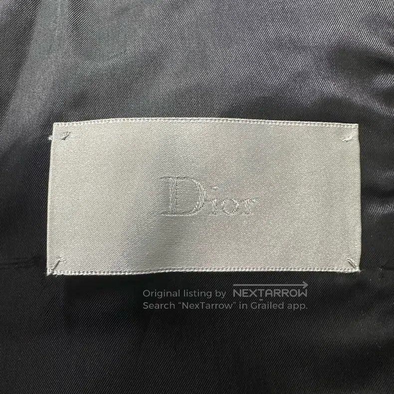 Dior Dior Dark blue double-breasted wool coat Size US S / EU 44-46 / 1 - 4 Thumbnail