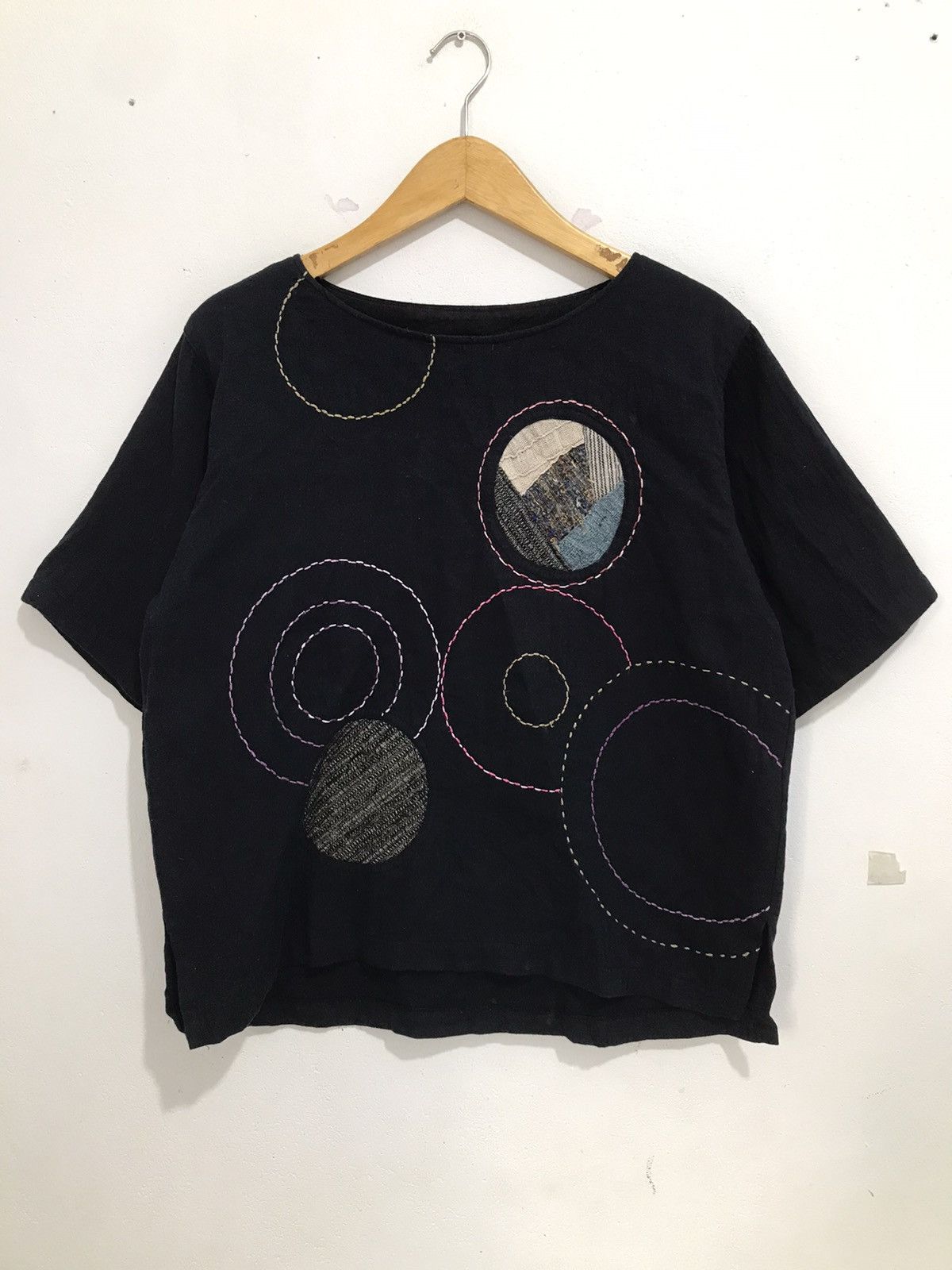 Issey Miyake Undefined Patchwork Tshirt Boro Sashiko kapital Style Size US M / EU 48-50 / 2 - 1 Thumbnail