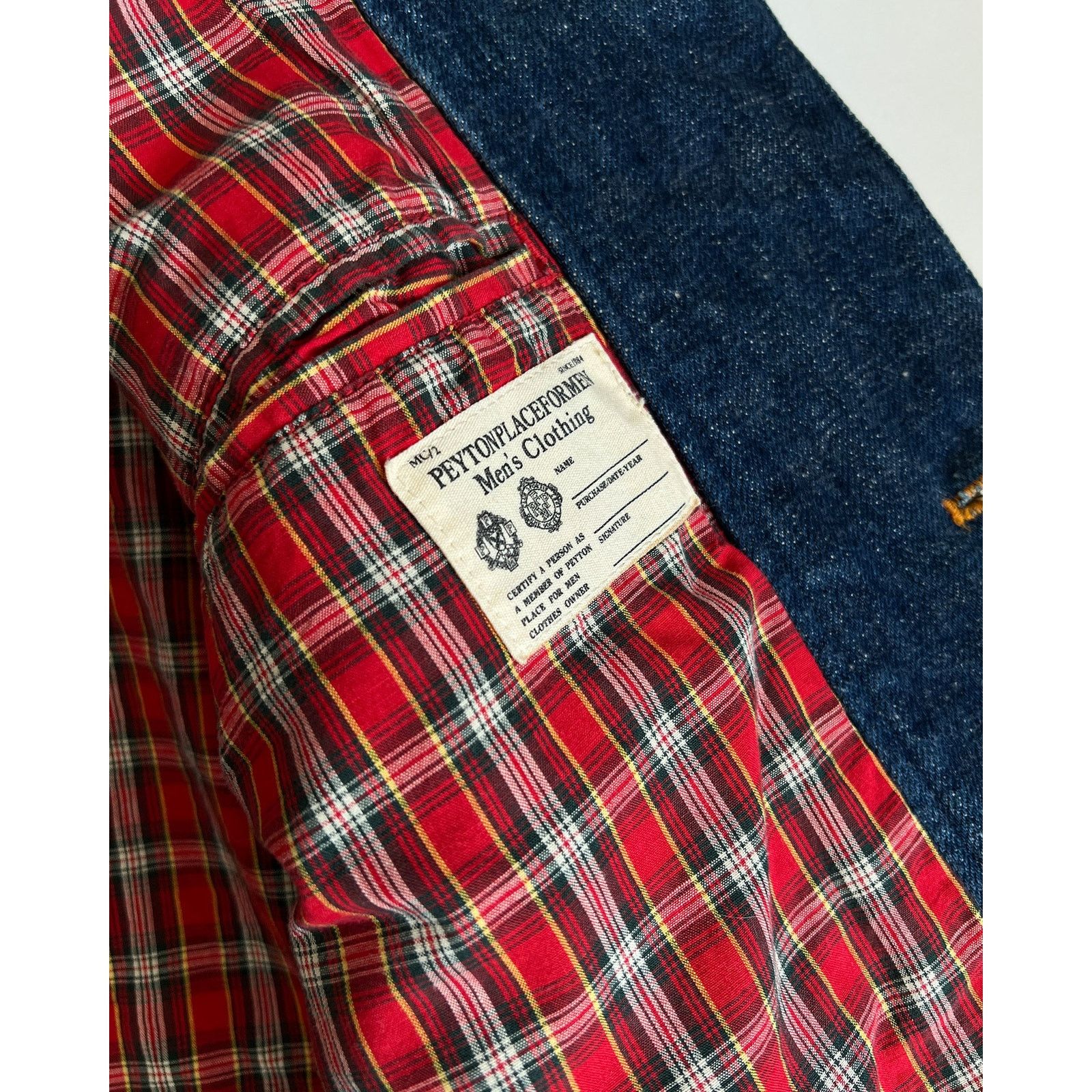 PPFM PPFM Blue Denim Jacket Size US M / EU 48-50 / 2 - 3 Thumbnail
