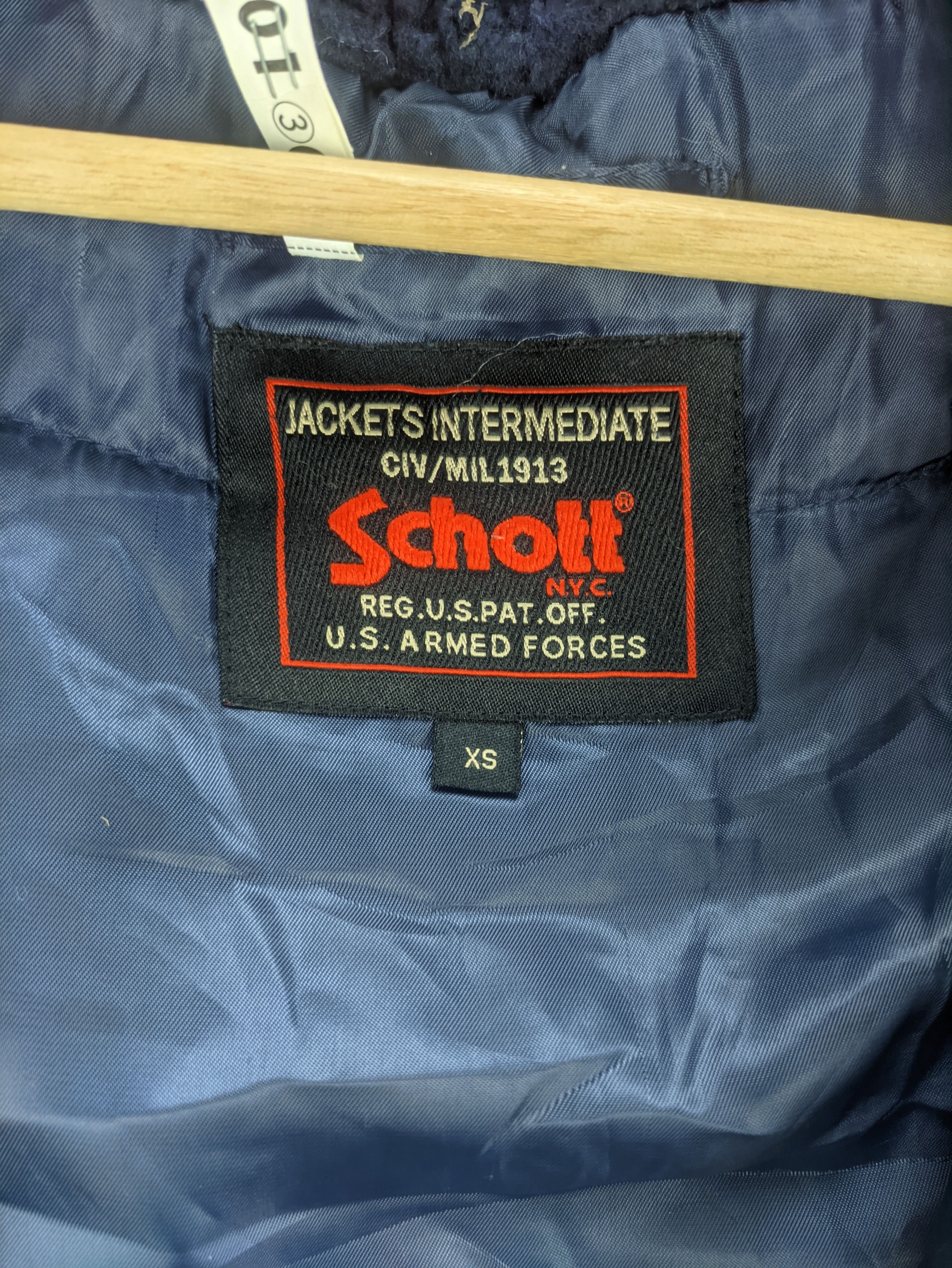 Schott Steals🔥Schott Parka Jacket U.S. Armed Forces Size US XS / EU 42 / 0 - 3 Thumbnail